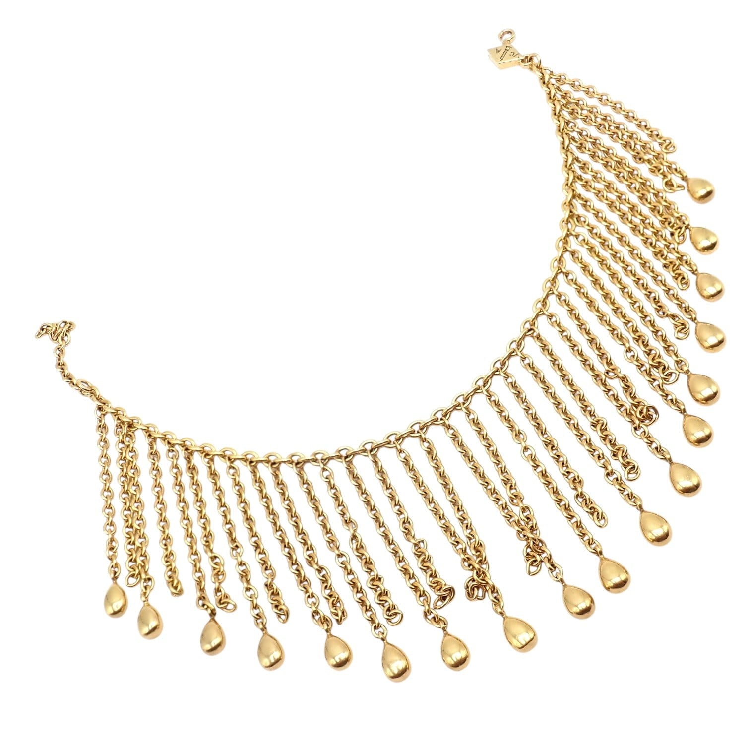 Van Cleef & Arpels Jewelry & Watches:Fine Jewelry:Bracelets & Charms Vintage! Van Cleef & Arpels 18k Yellow Gold Fringe Bracelet