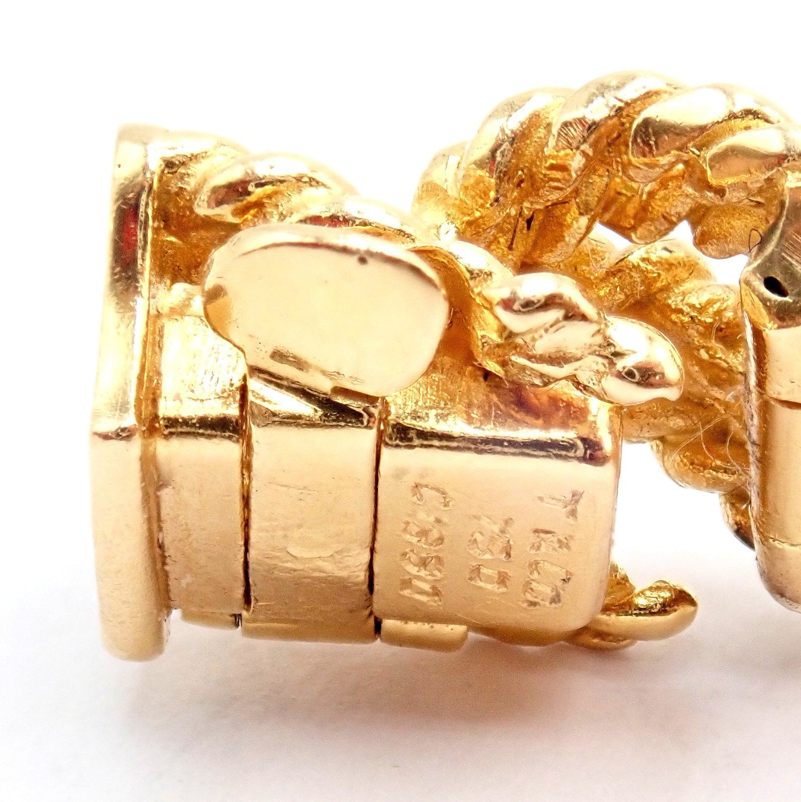 Tiffany & Co. Jewelry & Watches:Fine Jewelry:Necklaces & Pendants Vintage! Tiffany & Co France Georges Lenfant 18k Yellow Gold Rope Necklace