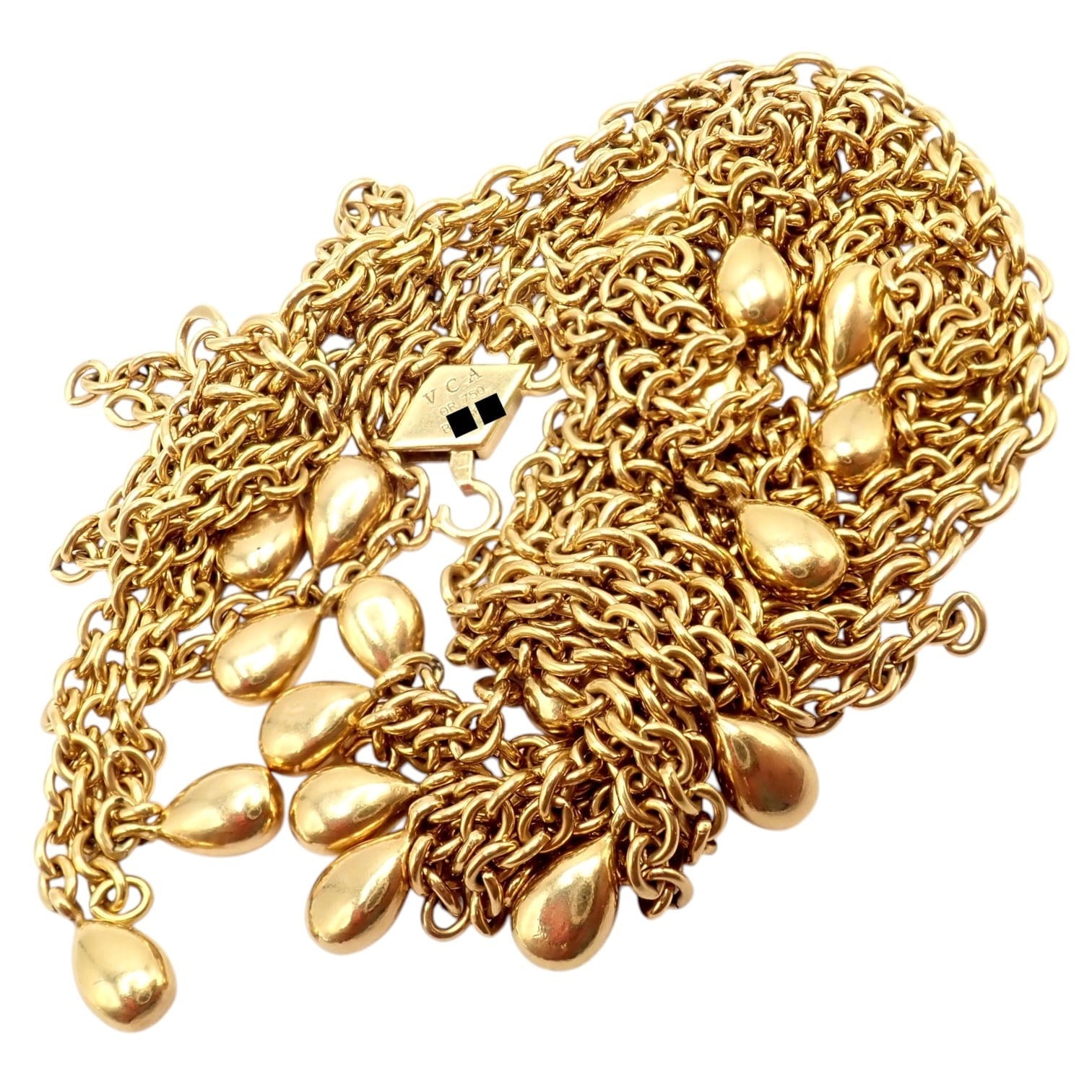 Van Cleef & Arpels Jewelry & Watches:Fine Jewelry:Bracelets & Charms Vintage! Van Cleef & Arpels 18k Yellow Gold Fringe Bracelet