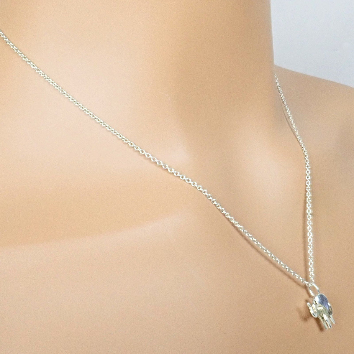 Tiffany & Co. Jewelry & Watches:Fine Jewelry:Necklaces & Pendants Rare! Tiffany & Co Silver Save The Wild Elephant Puzzle Pendant Necklace