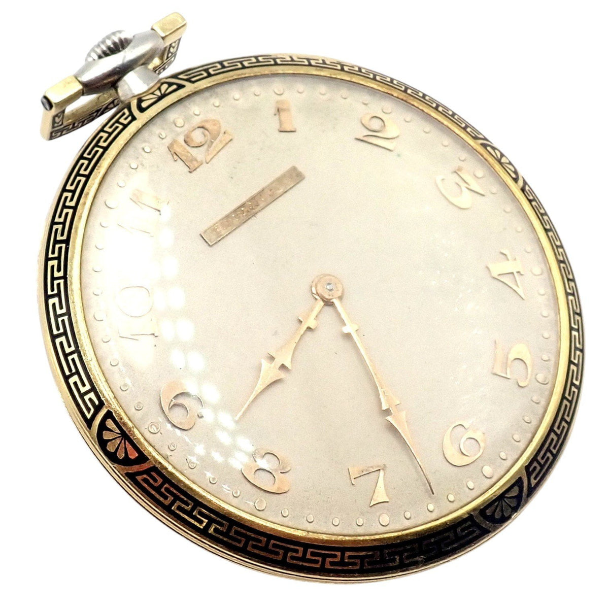 Tiffany & Co. Jewelry & Watches:Watches, Parts & Accessories:Watches:Pocket Watches Tiffany & Co. Platinum 18k Yellow Gold 18s Enamel Merimont Pocket Watch 1940