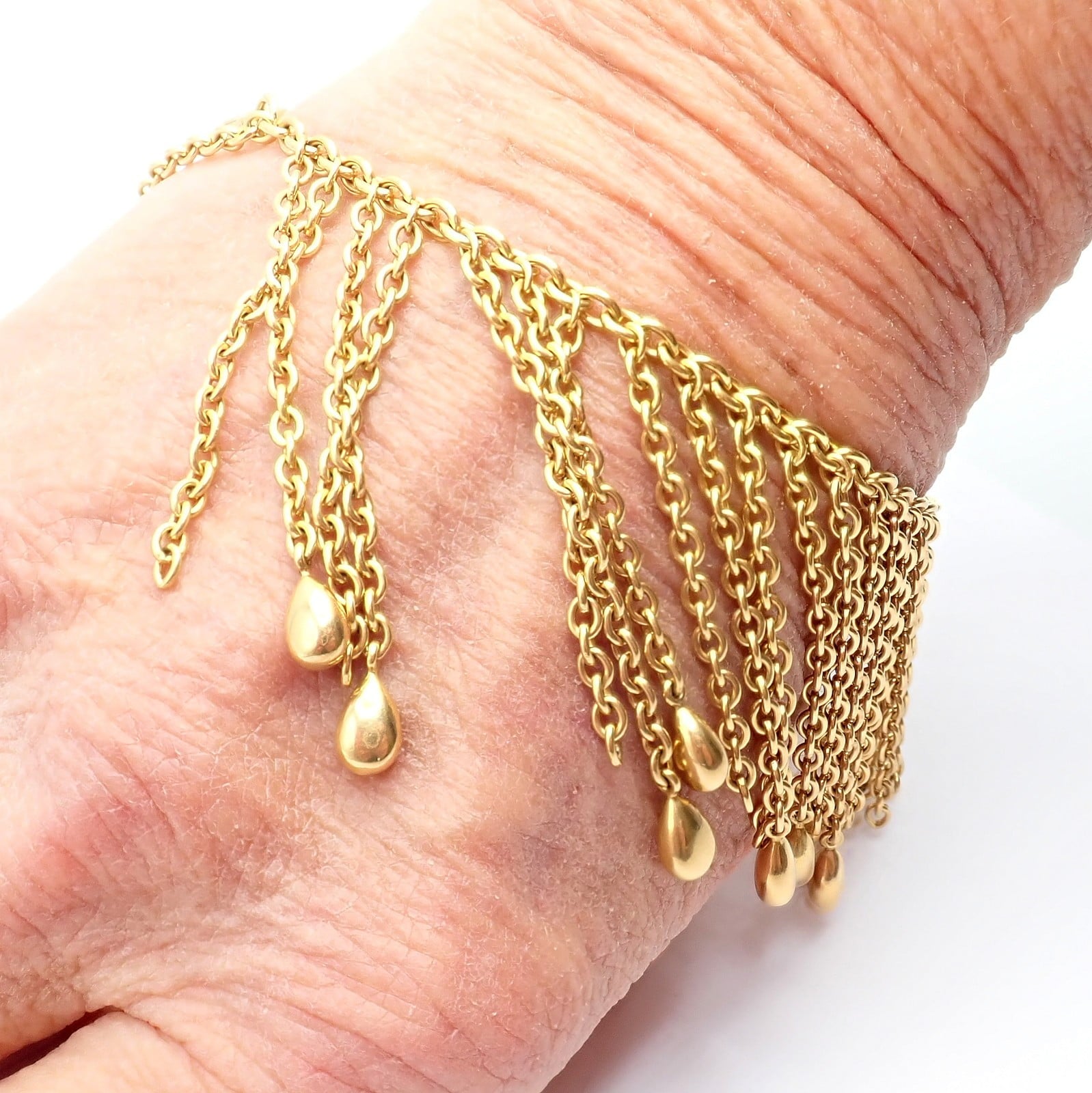 Van Cleef & Arpels Jewelry & Watches:Fine Jewelry:Bracelets & Charms Vintage! Van Cleef & Arpels 18k Yellow Gold Fringe Bracelet