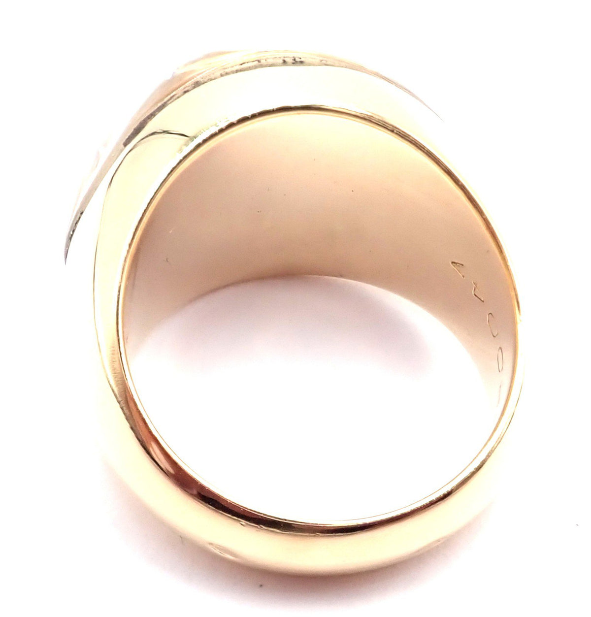 Cartier Jewelry & Watches:Fine Jewelry:Rings Authentic Cartier Myst de Cartier 18k Yellow Gold Diamond Rock Crystal Dome Ring