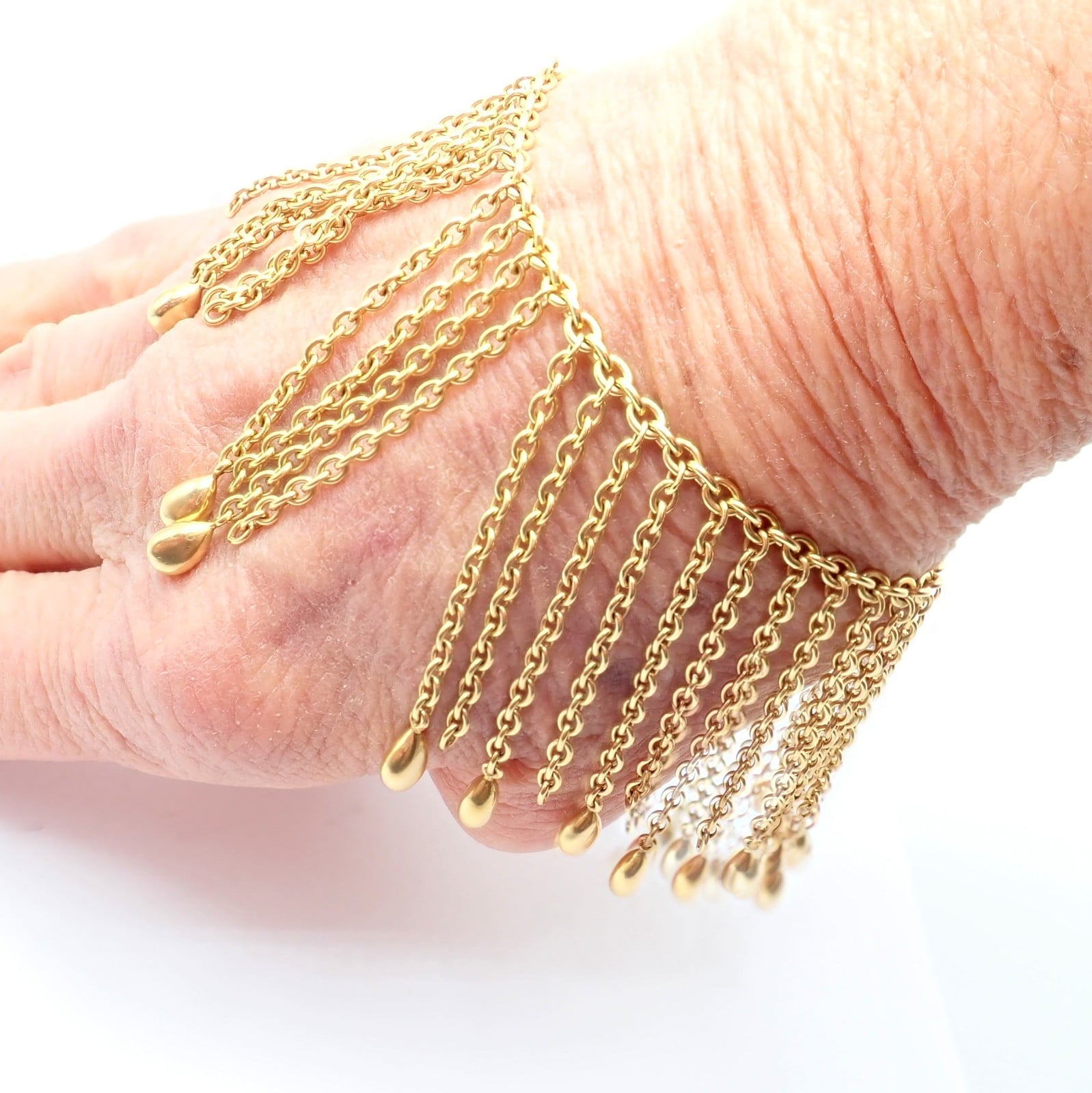 Van Cleef & Arpels Jewelry & Watches:Fine Jewelry:Bracelets & Charms Vintage! Van Cleef & Arpels 18k Yellow Gold Fringe Bracelet