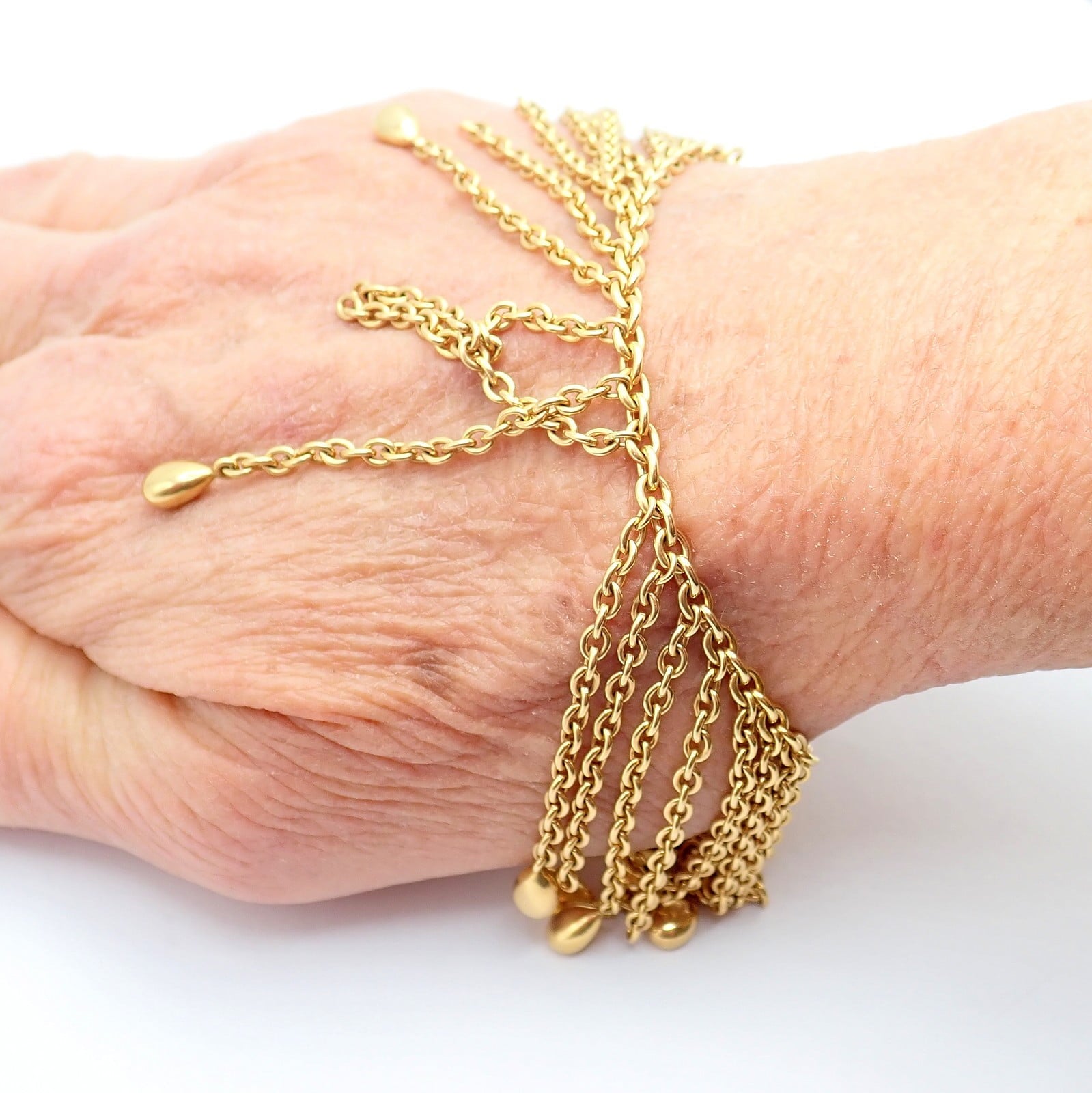 Van Cleef & Arpels Jewelry & Watches:Fine Jewelry:Bracelets & Charms Vintage! Van Cleef & Arpels 18k Yellow Gold Fringe Bracelet