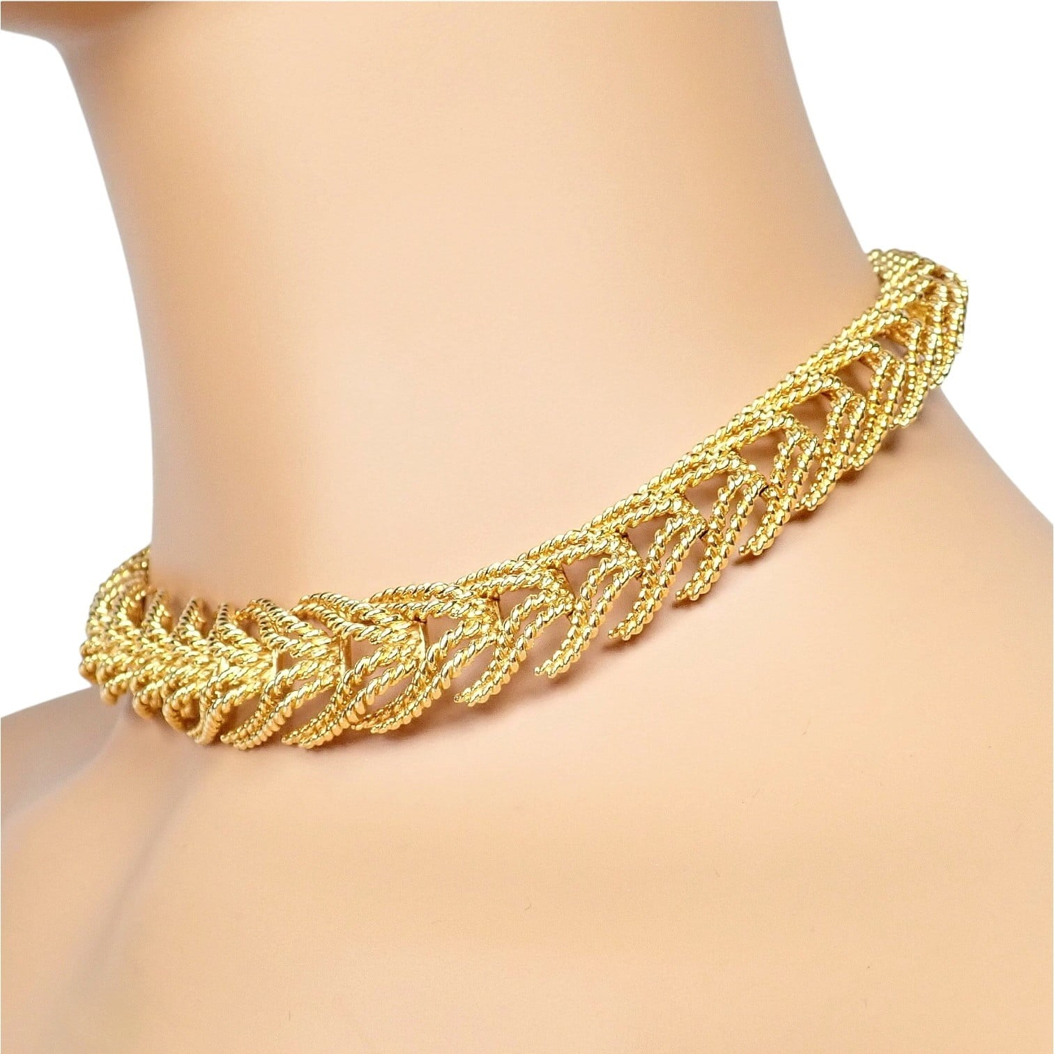 Tiffany & Co. Jewelry & Watches:Fine Jewelry:Necklaces & Pendants Vintage! Tiffany & Co France Georges Lenfant 18k Yellow Gold Rope Necklace