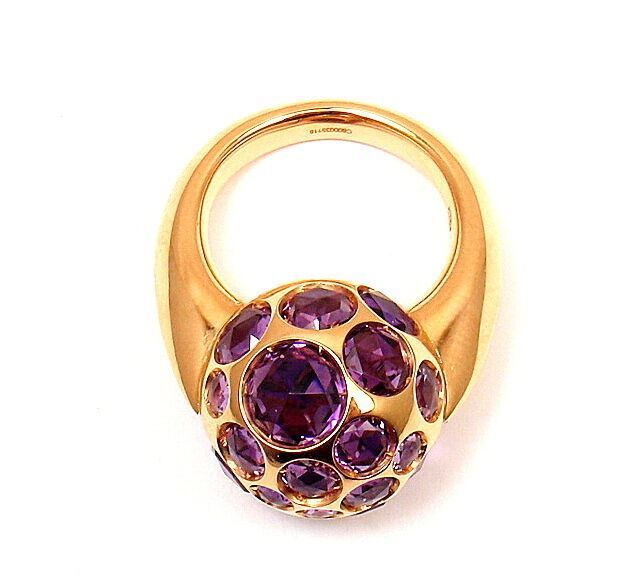 Pomellato Jewelry & Watches:Vintage & Antique Jewelry:Rings Authentic! Pomellato Harem 18K Gold Amethyst Ring Sz 4.5