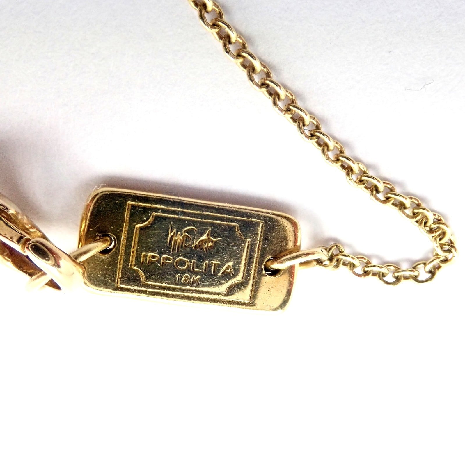 IPPOLITA Jewelry & Watches:Fine Jewelry:Necklaces & Pendants Ippolita 18k Yellow Gold 14 Station Blue Sapphire 48" Long Lollipop Necklace