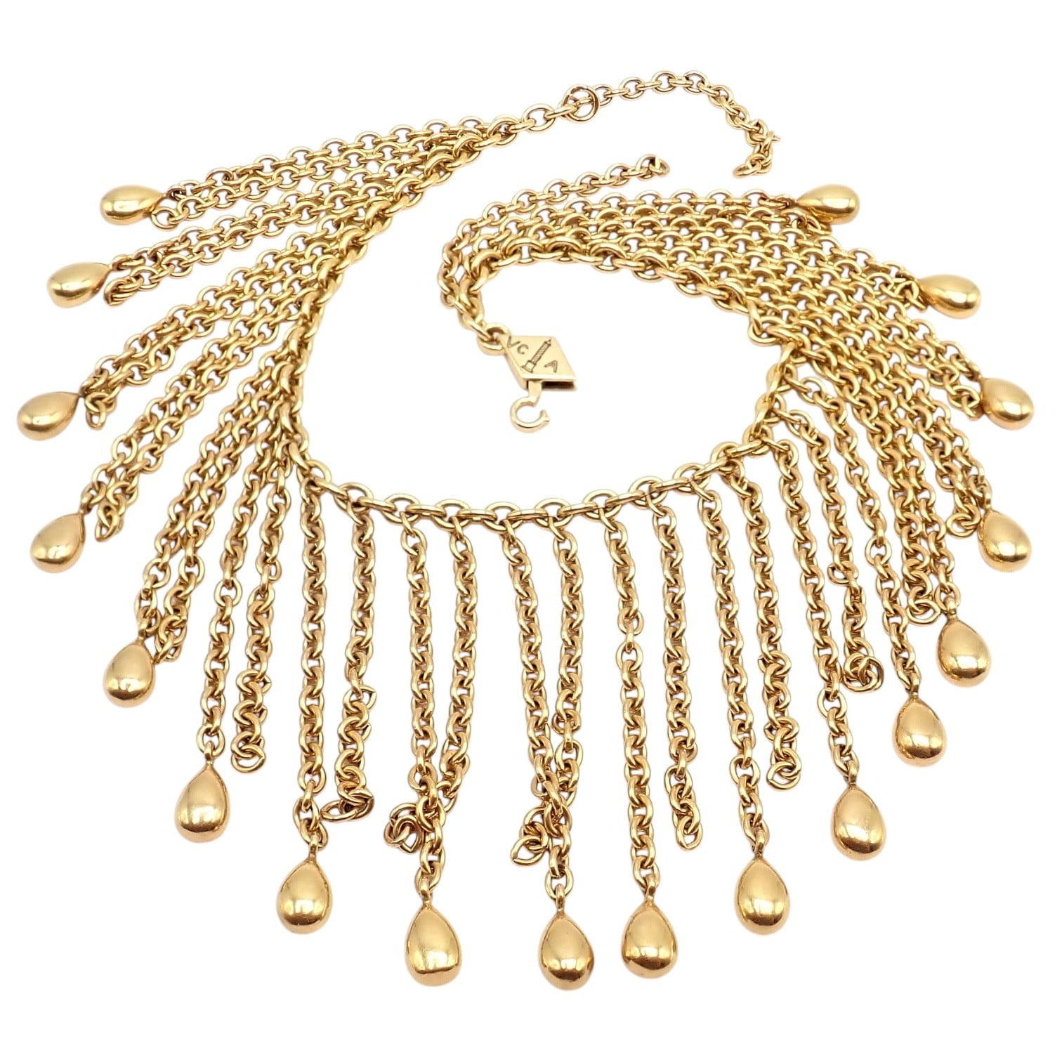 Van Cleef & Arpels Jewelry & Watches:Fine Jewelry:Bracelets & Charms Vintage! Van Cleef & Arpels 18k Yellow Gold Fringe Bracelet