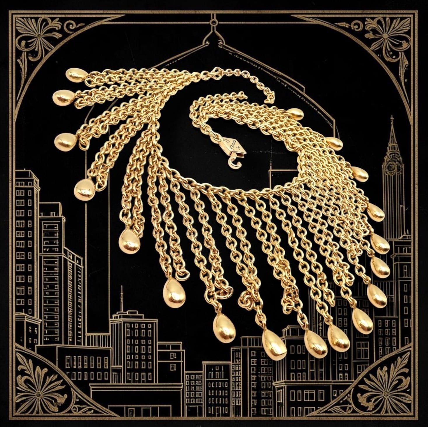 Van Cleef & Arpels Jewelry & Watches:Fine Jewelry:Bracelets & Charms Vintage! Van Cleef & Arpels 18k Yellow Gold Fringe Bracelet