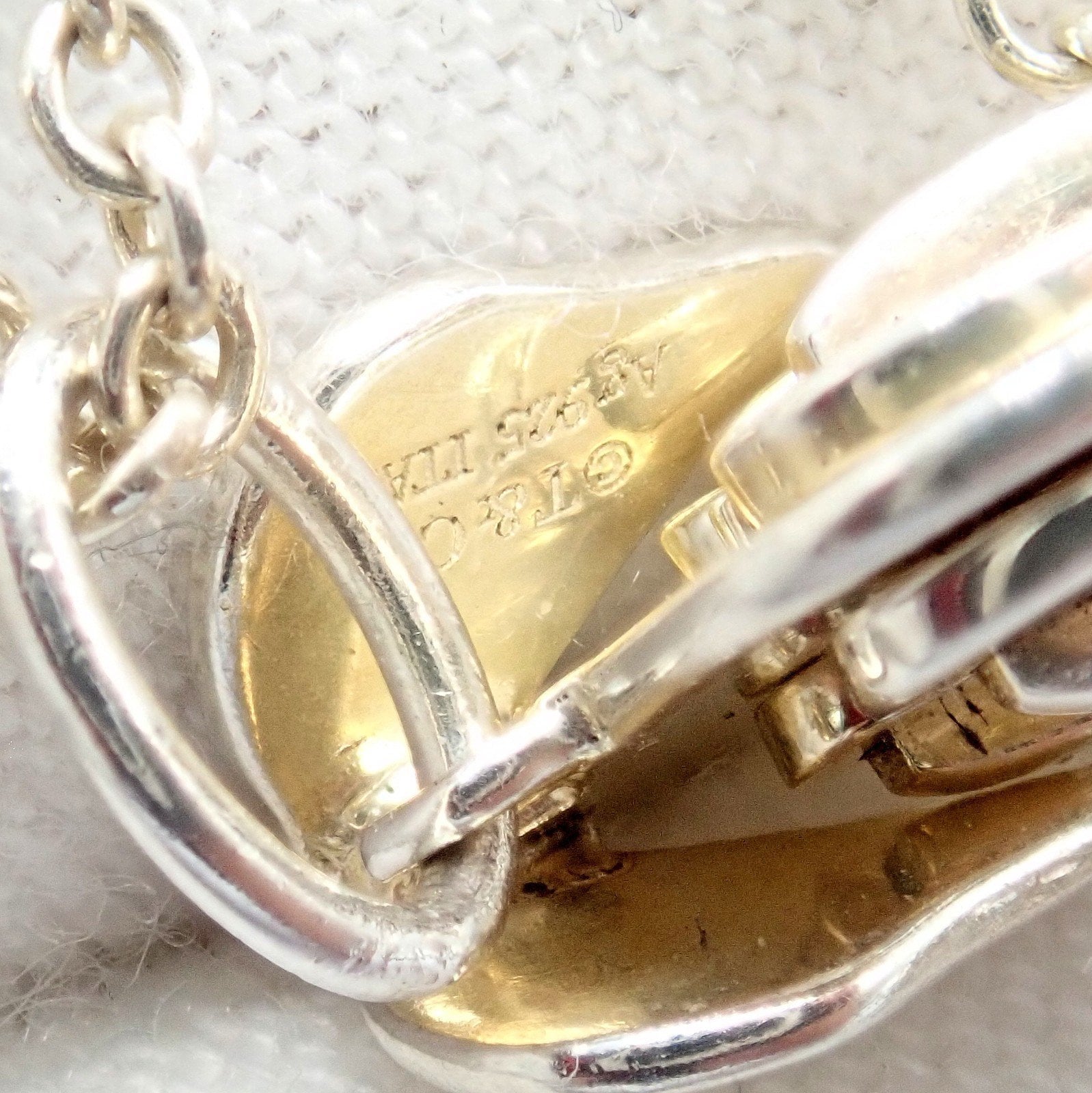 Tiffany & Co. Jewelry & Watches:Fine Jewelry:Necklaces & Pendants Rare! Tiffany & Co Silver Save The Wild Elephant Puzzle Pendant Necklace