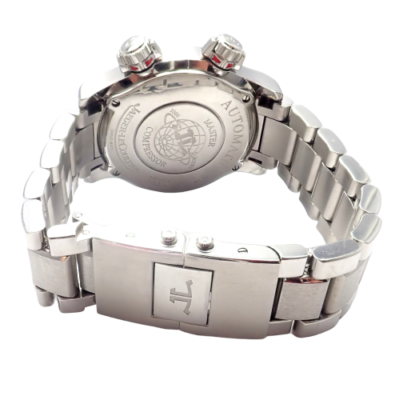 Jaeger LeCoultre Master Compressor Factory Diamond Automatic Watch +Extra Band | Fortrove