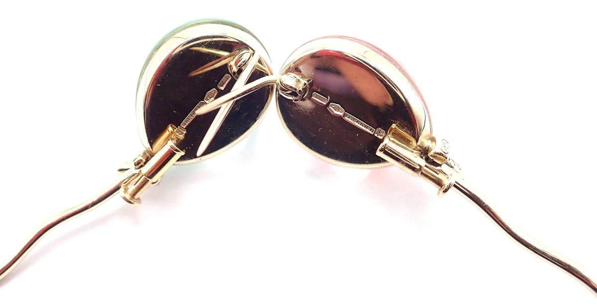 Vhernier Jewelry & Watches:Fine Jewelry:Brooches & Pins Authentic! Vhernier Pallocini 18k White Gold Diamond Set Of Two Pins Brooch