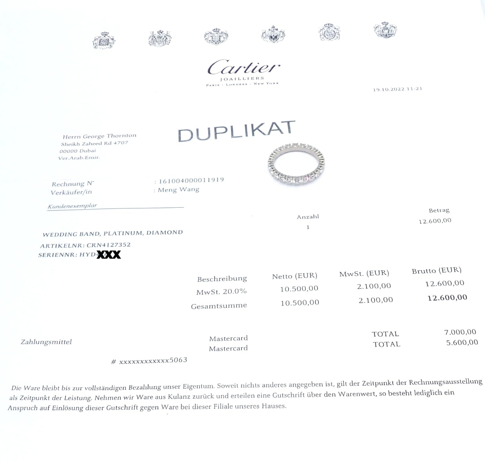 Cartier Jewelry & Watches:Fine Jewelry:Rings Authentic! Cartier Destinee Platinum Full Diamond Wedding Band Ring Size 6 Cert.