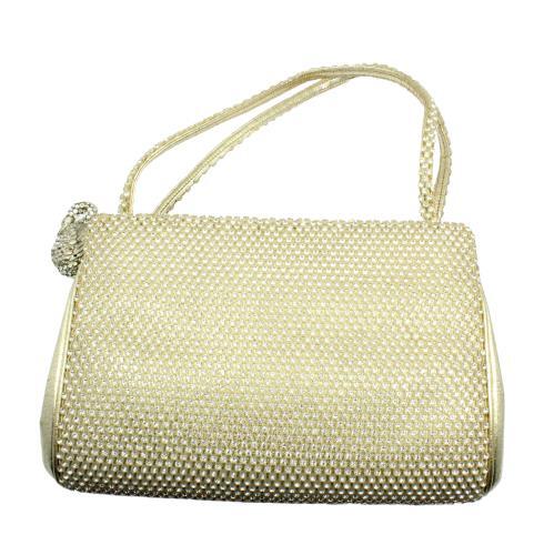 Judith Leiber Clothing, Shoes & Accessories:Women:Women's Bags & Handbags Judith Leiber Swarovski Crystal Swan White Clutch Purse Evening Bag