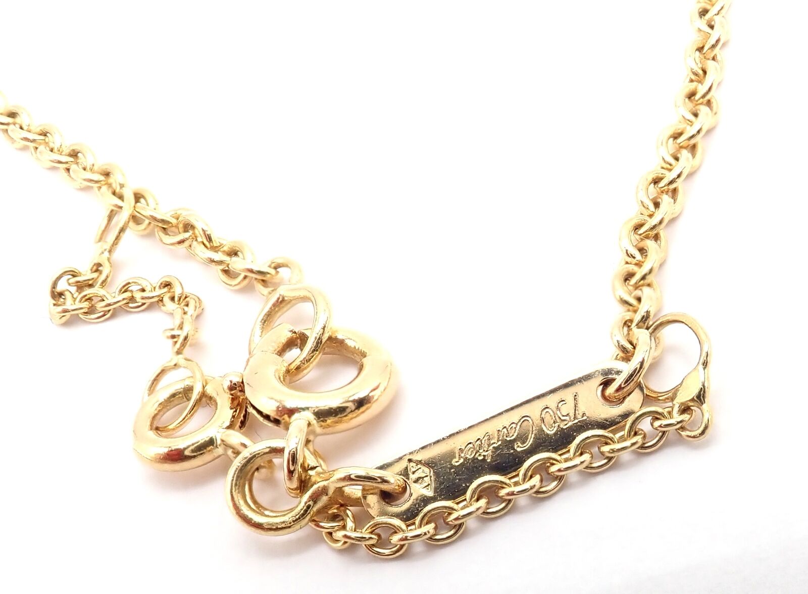Cartier Pasha 18k Yellow Gold Amethyst Citrine Garnet Tourmaline Necklace Cert. | Fortrove