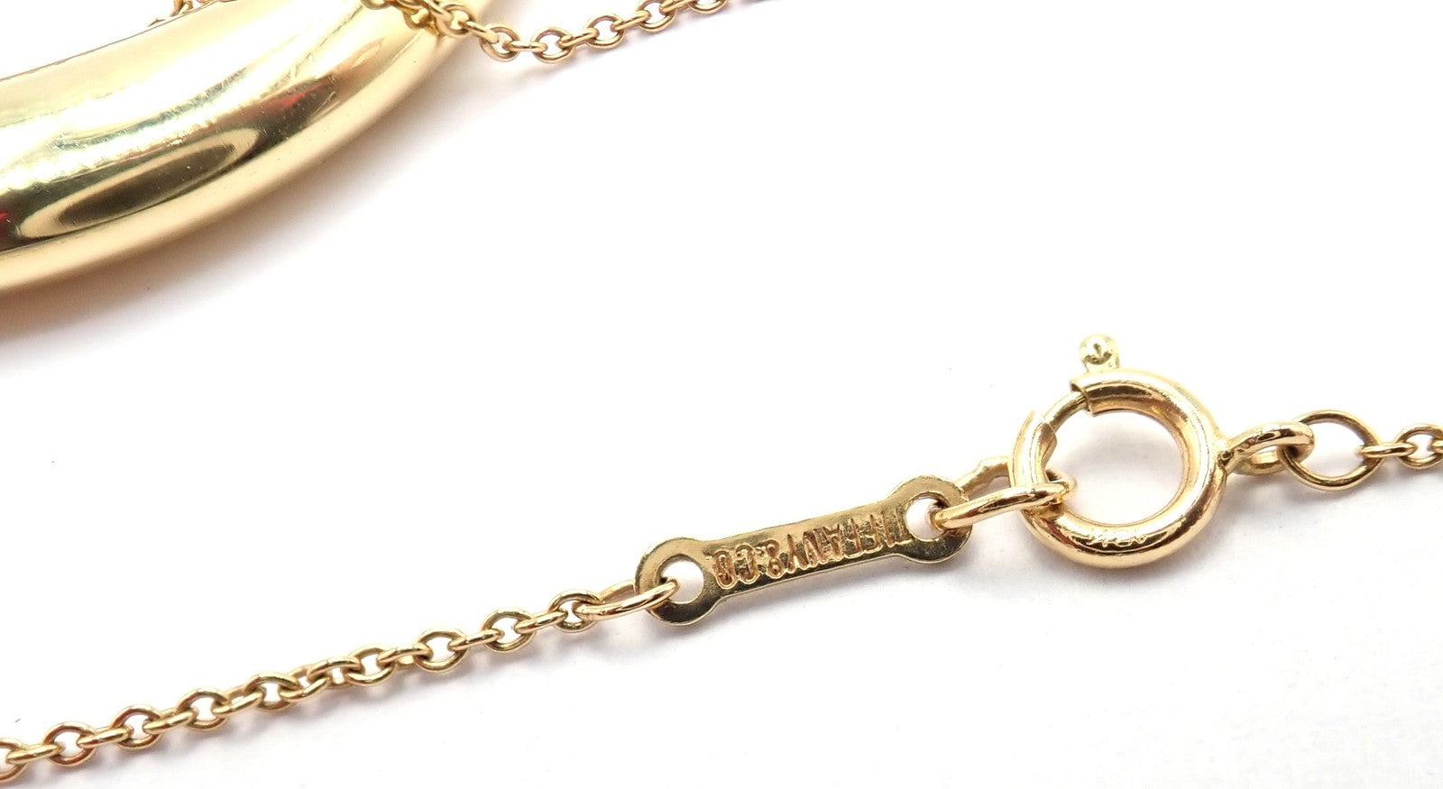 Tiffany & Co. Jewelry & Watches:Fine Jewelry:Necklaces & Pendants Authentic! Tiffany & Co Sevillana 18k Yellow Gold Peretti Large Pendant Necklace