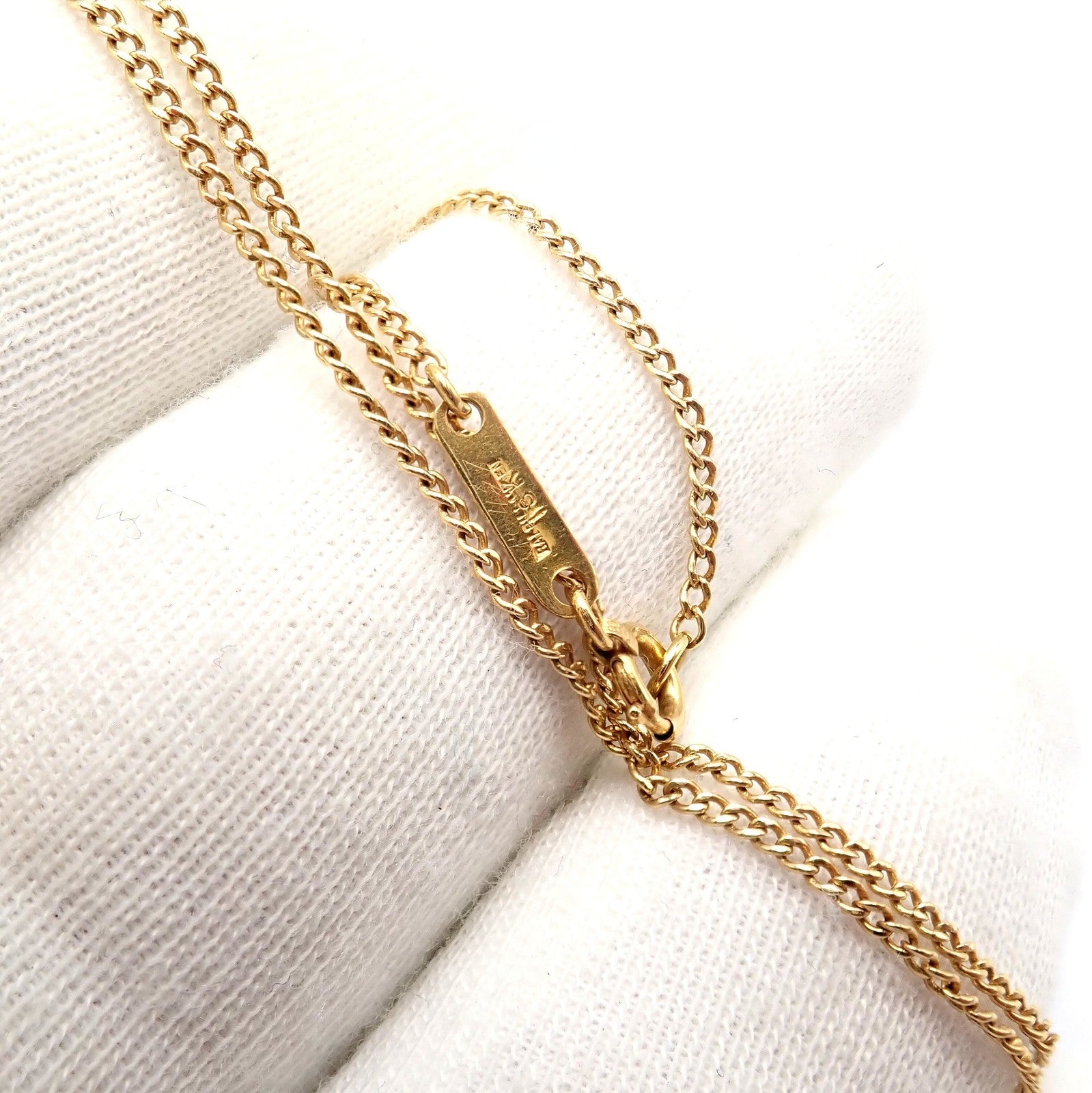 Rare! Tiffany & Co Ralph Lauren 18k Yellow Gold Nautical Bell Pendant Necklace | Fortrove