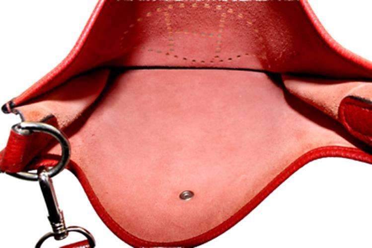 Hermes Clothing, Shoes & Accessories:Women:Women's Bags & Handbags Authentic! Hermes Evelyne Brick Red Clemence Leather GM Handbag Purse