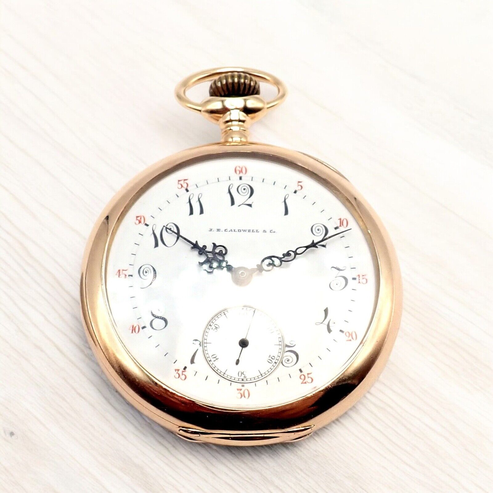 J.E. Caldwell 46mm 14k Yellow Gold Vacheron Constantin Pocket Watch c. 1890's | Fortrove