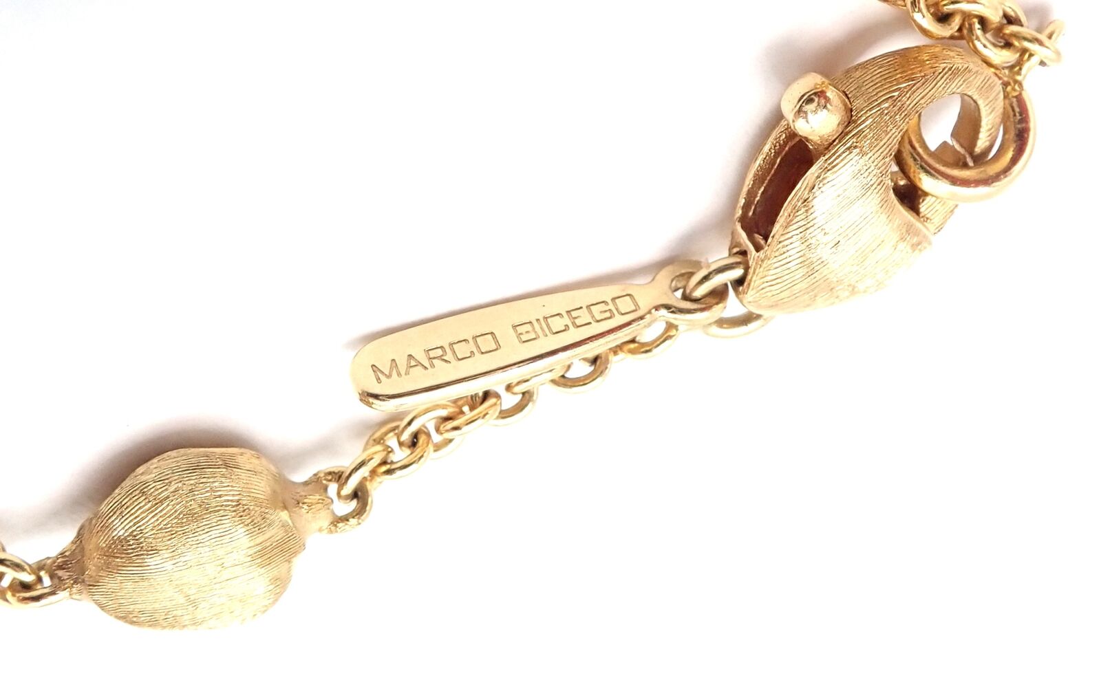 Authentic! Marco Bicego 18k Yellow Gold Amethyst Rhodolite Garnet 31" Necklace | Fortrove