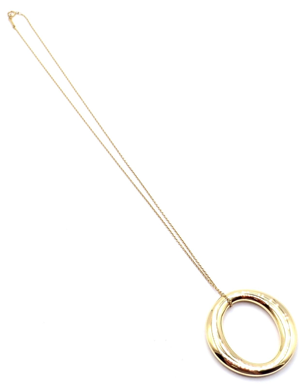 Tiffany & Co. Jewelry & Watches:Fine Jewelry:Necklaces & Pendants Authentic! Tiffany & Co Sevillana 18k Yellow Gold Peretti Large Pendant Necklace