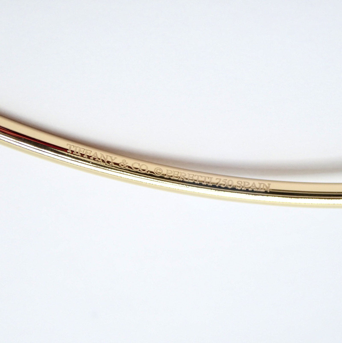Tiffany & Co. Jewelry & Watches:Fine Jewelry:Bracelets & Charms Vintage! Tiffany & Co Peretti 18k Yellow Gold Double Teardrop Bangle Bracelet