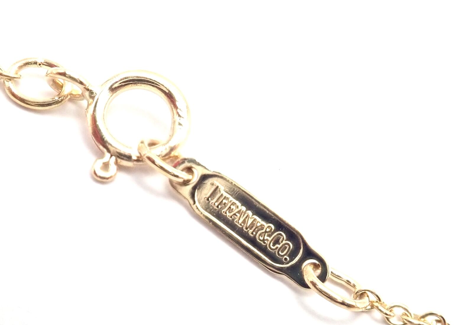 Authentic! Vintage Tiffany & Co 18K Yellow Gold Dogwood Flower Pendant Necklace | Fortrove