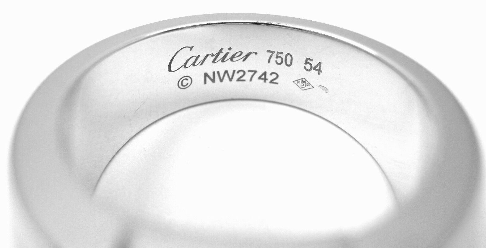 Rare! Authentic Cartier La Dona 18k White Gold Peridot Ring Box Certificate | Fortrove