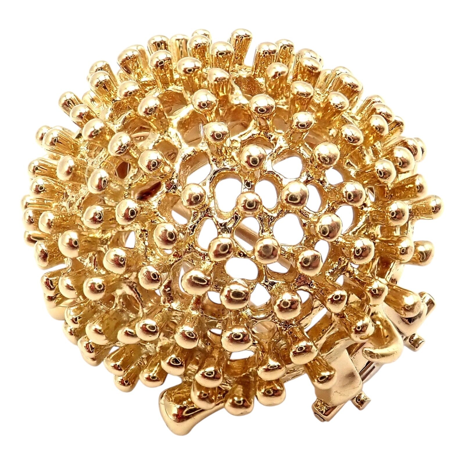 Tiffany & Co. Jewelry & Watches:Fine Jewelry:Brooches & Pins Vintage! Tiffany & Co Schlumberger 18k Yellow Gold Hedgehog Ruby Brooch Pin