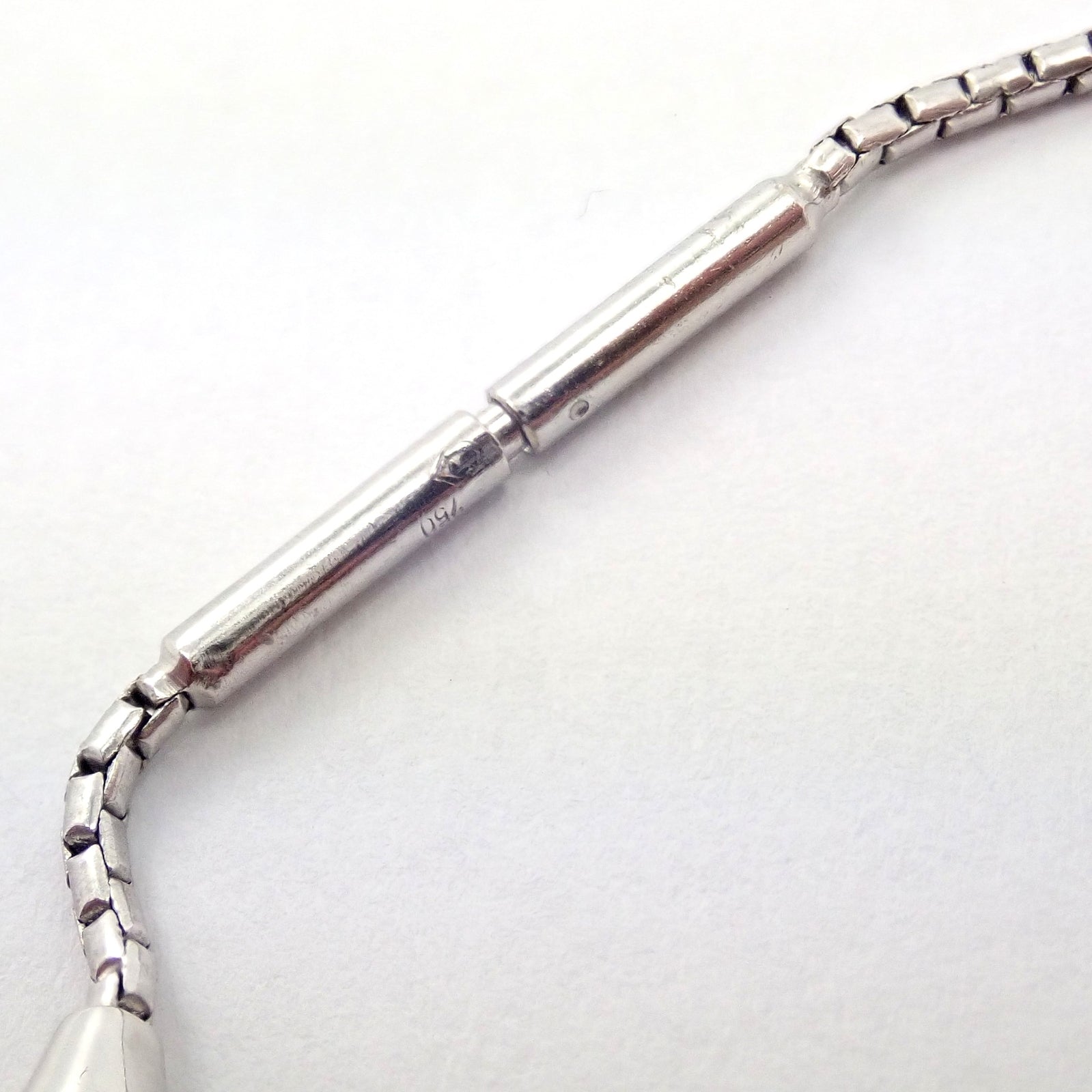 Rare Authentic H. Stern 18k White Gold Diamond Teardrop Bracelet | Fortrove
