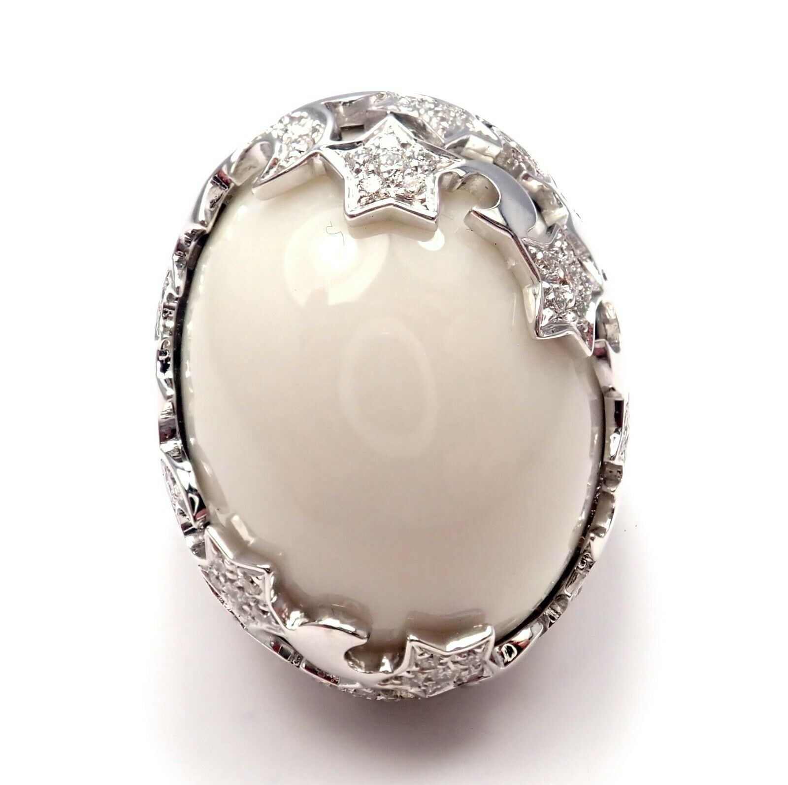 Pasquale Bruni Jewelry & Watches:Fine Jewelry:Rings Pasquale Bruni 18k White Gold .65ctw Diamond Cielo Stars Ring sz 12