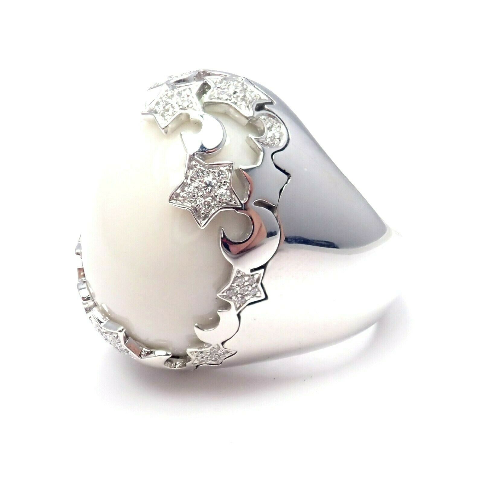 Pasquale Bruni Jewelry & Watches:Fine Jewelry:Rings Pasquale Bruni 18k White Gold .65ctw Diamond Cielo Stars Ring sz 12