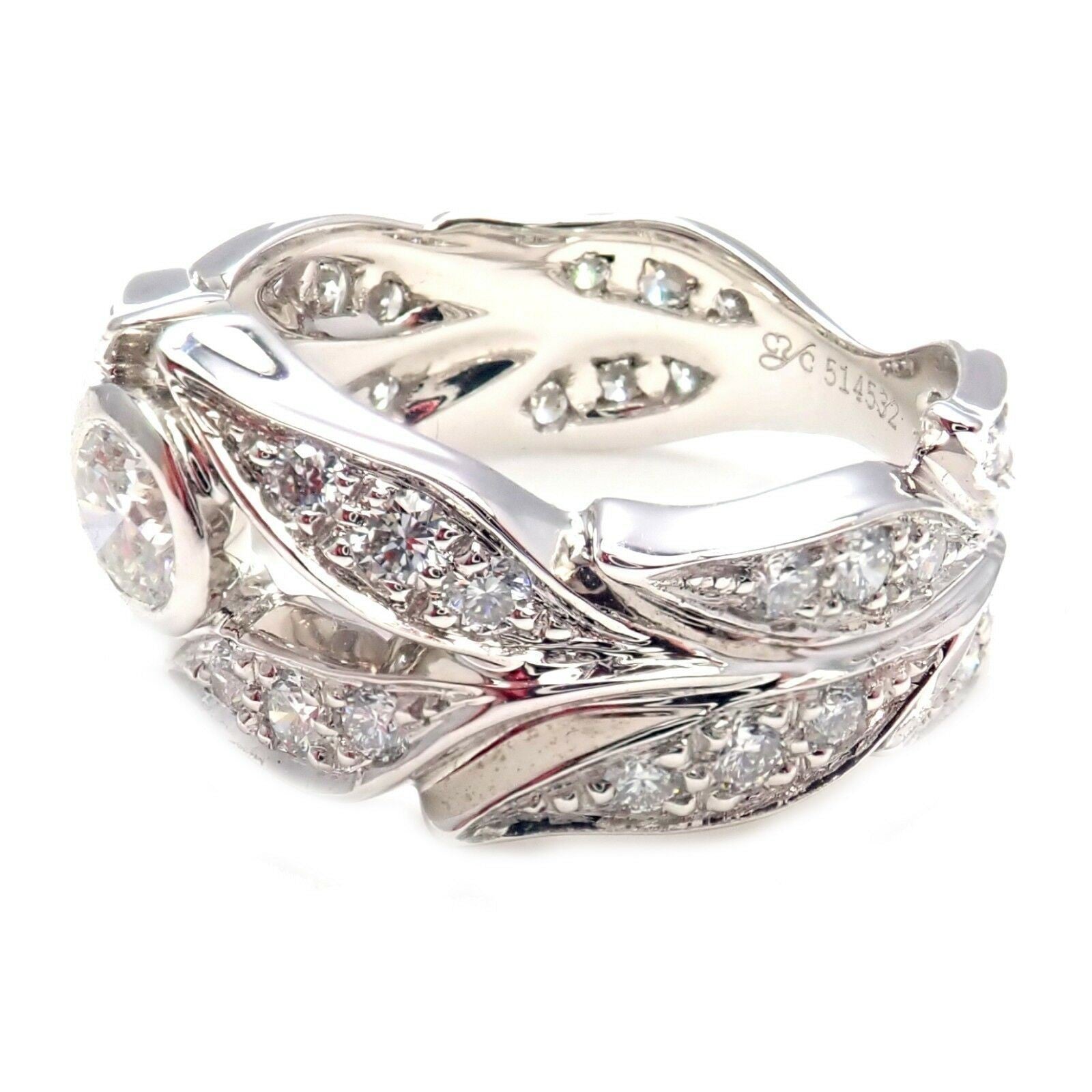 Authentic Carrera Y Carrera 18k Mi Princes Greco Roman Diamond Crown Ring Size 6 | Fortrove