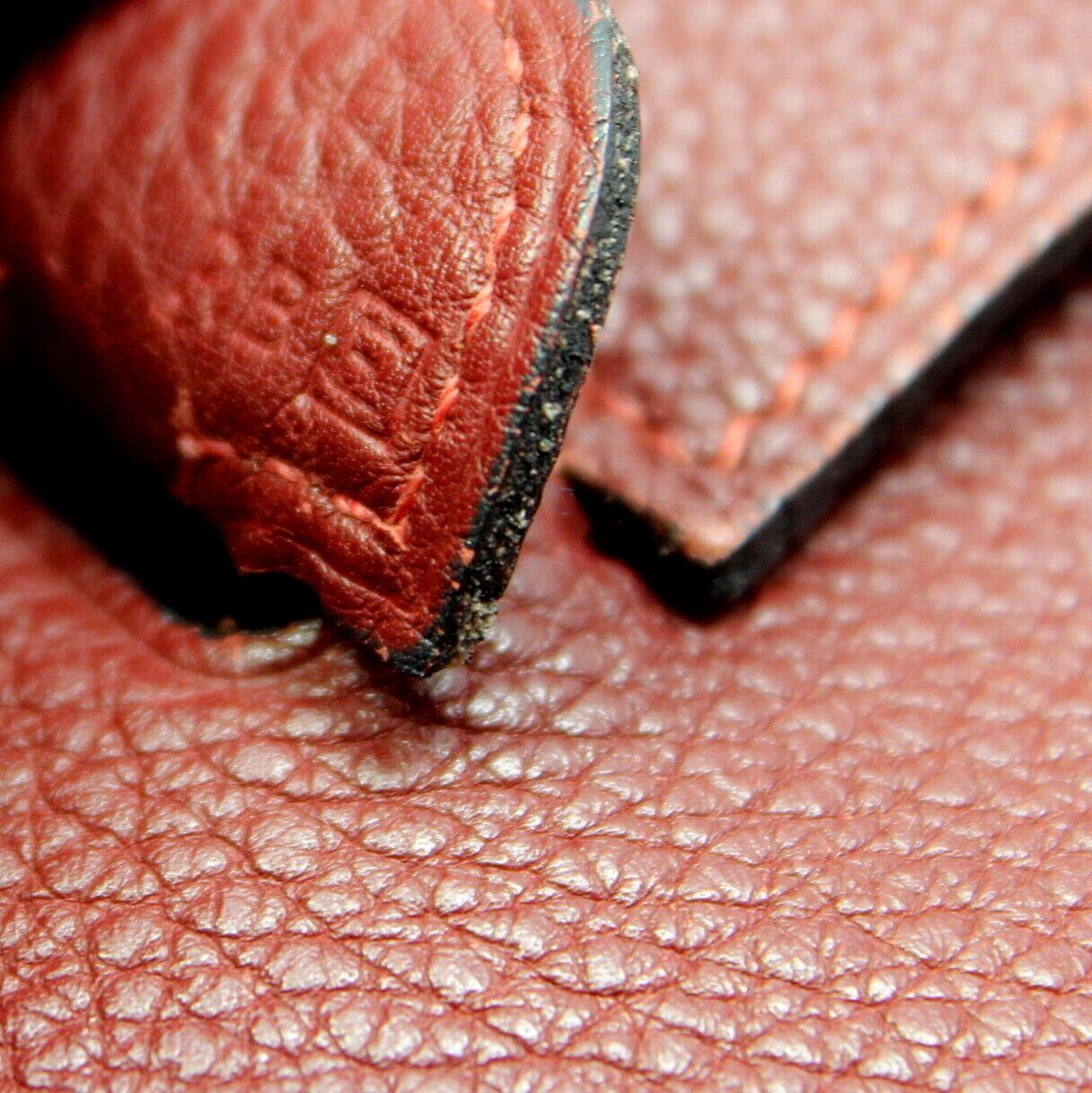 Authentic! Hermes Evelyne Brick Red Clemence Leather PM Handbag Purse | Fortrove