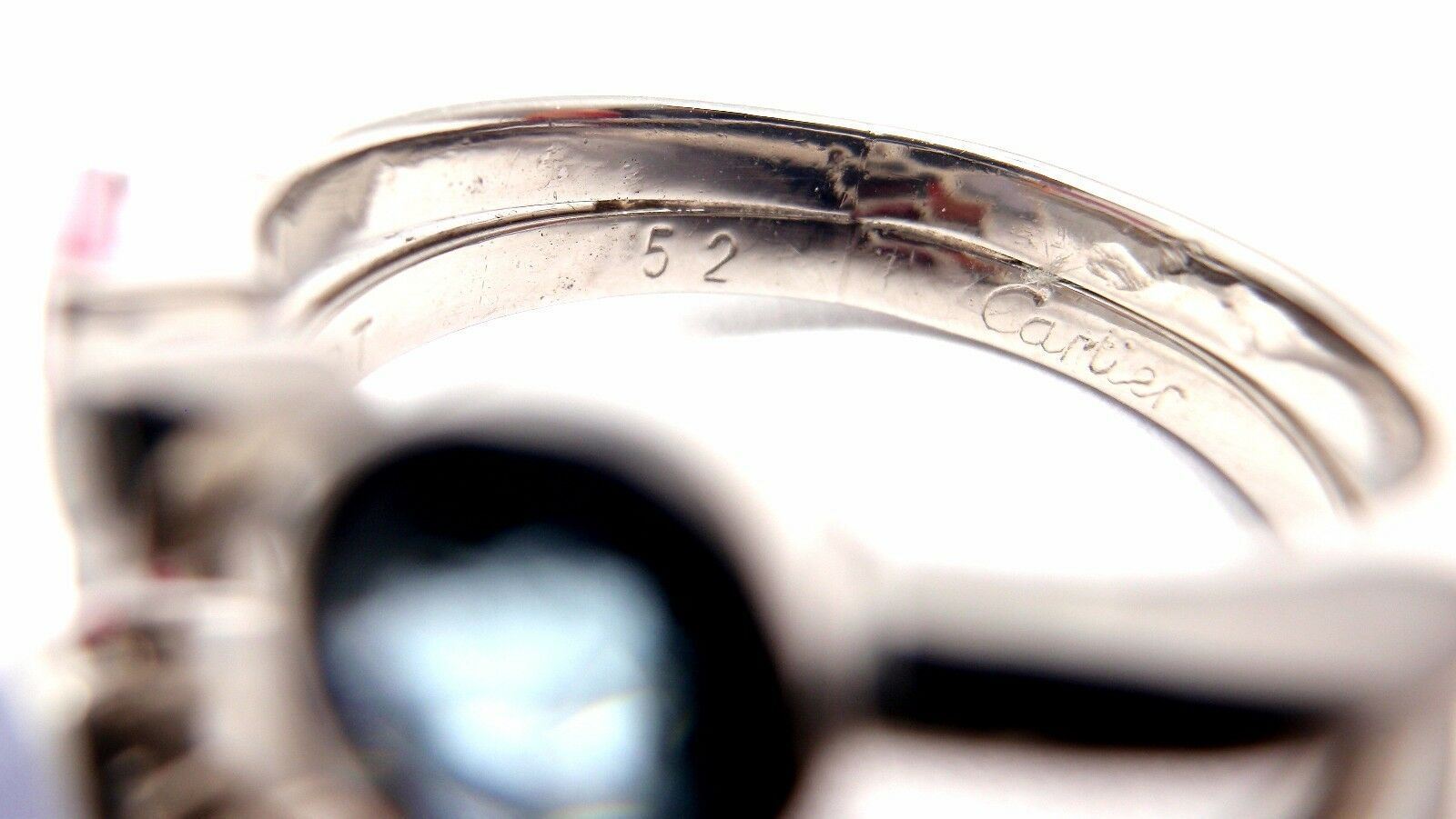 Cartier Jewelry & Watches:Fine Jewelry:Rings Authentic! Cartier Meli Melo Platinum Chalcedony Tourmaline Garnet Diamond Ring