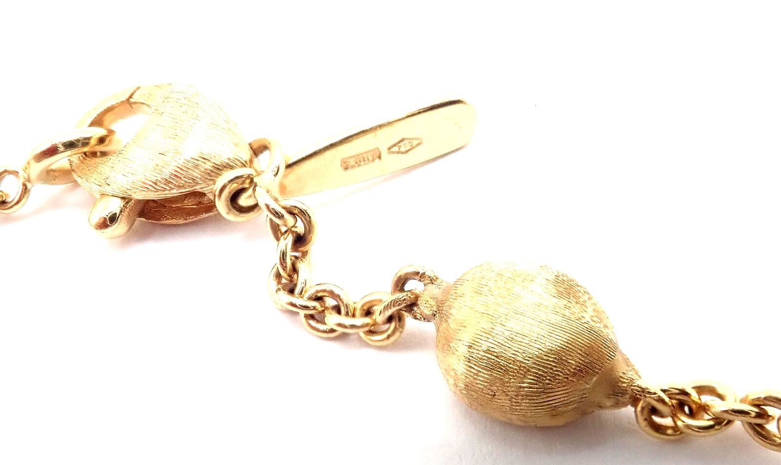 Authentic! Marco Bicego 18k Yellow Gold Amethyst Rhodolite Garnet 31" Necklace | Fortrove