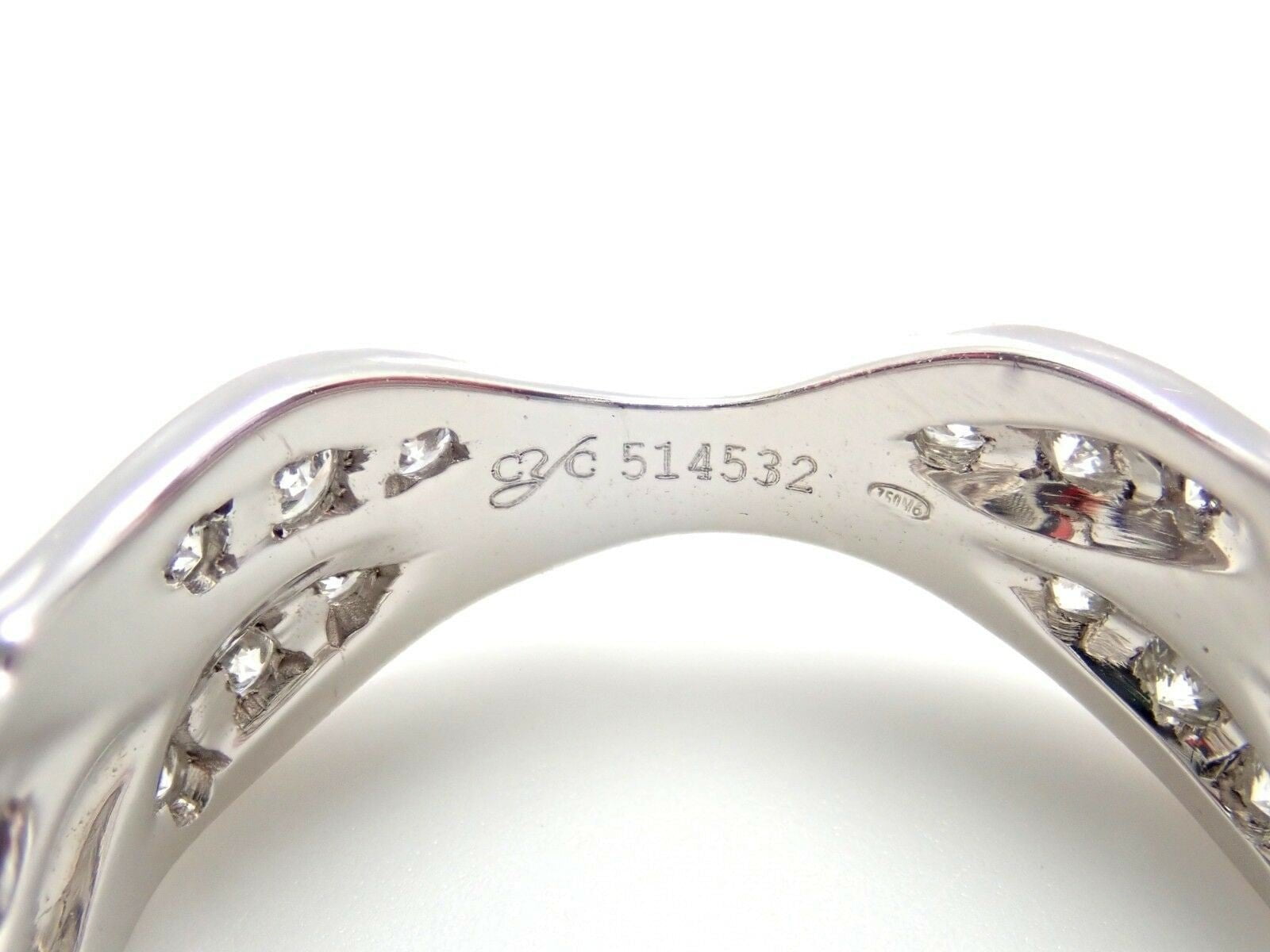 Authentic Carrera Y Carrera 18k Mi Princes Greco Roman Diamond Crown Ring Size 6 | Fortrove