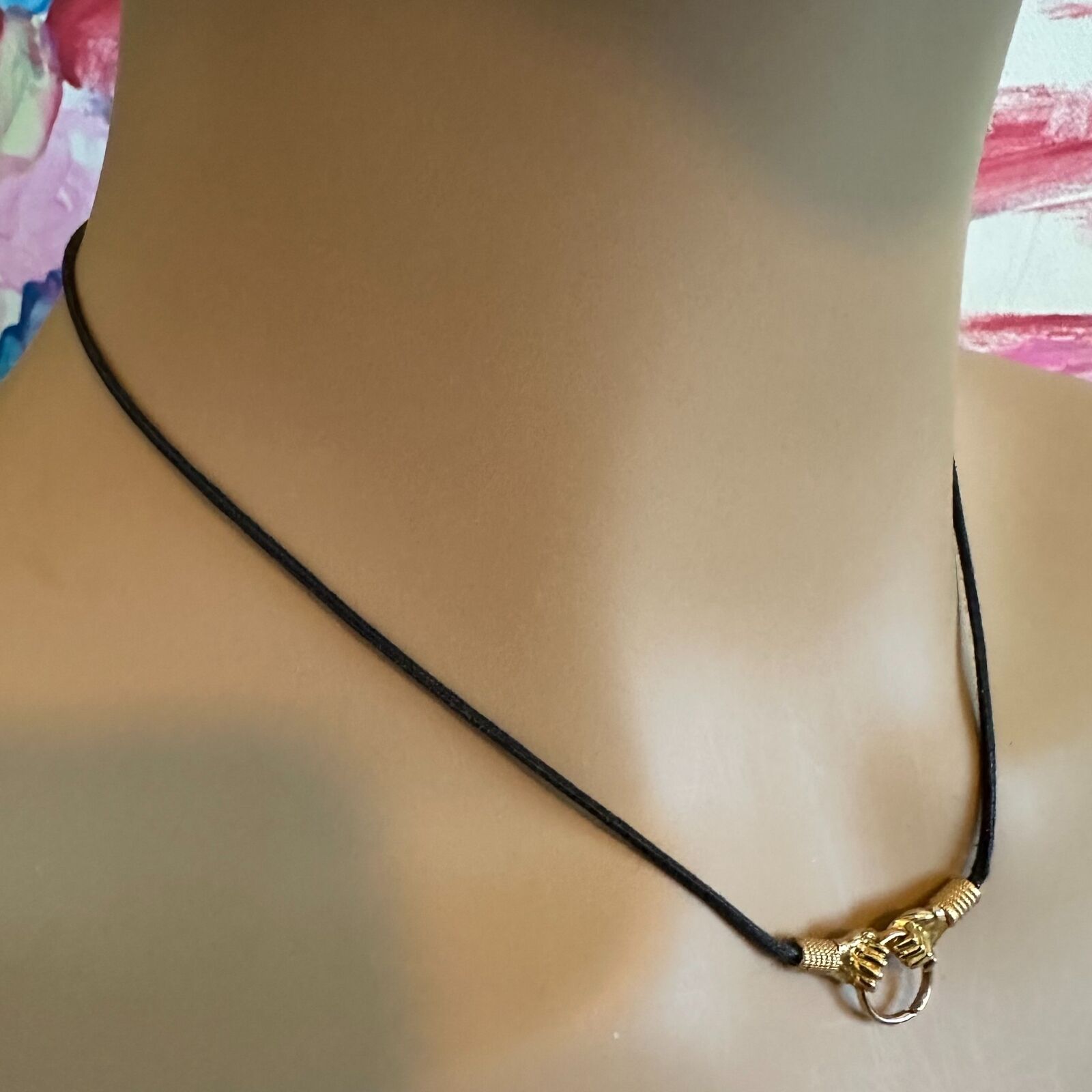 Gucci 18k Yellow Gold Le Marche des Merveilles Tiger Bolo Tie Necklace | Fortrove