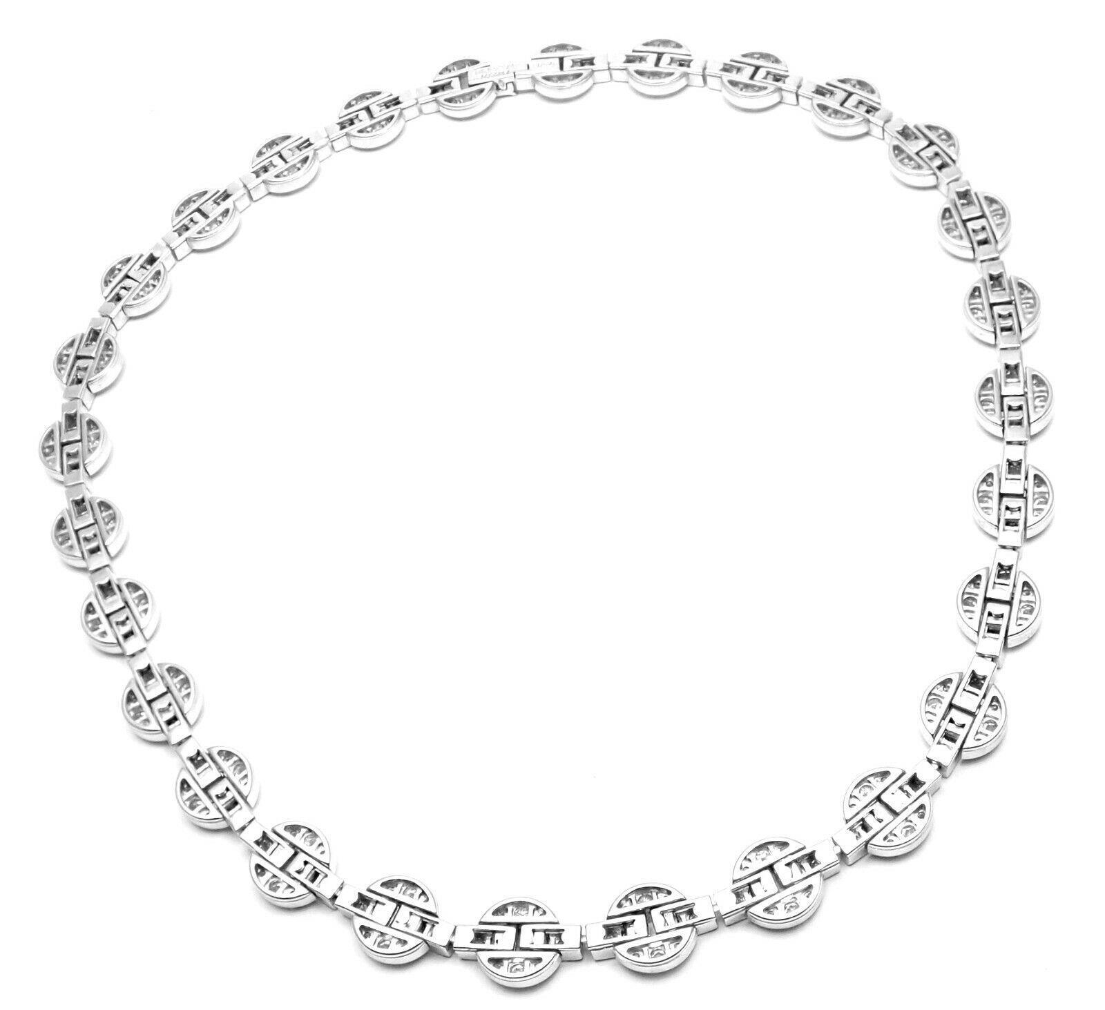 Cartier Jewelry & Watches:Fine Jewelry:Necklaces & Pendants Rare! Authentic Cartier Orissa 18k White Gold Diamond Necklace Certificate Box