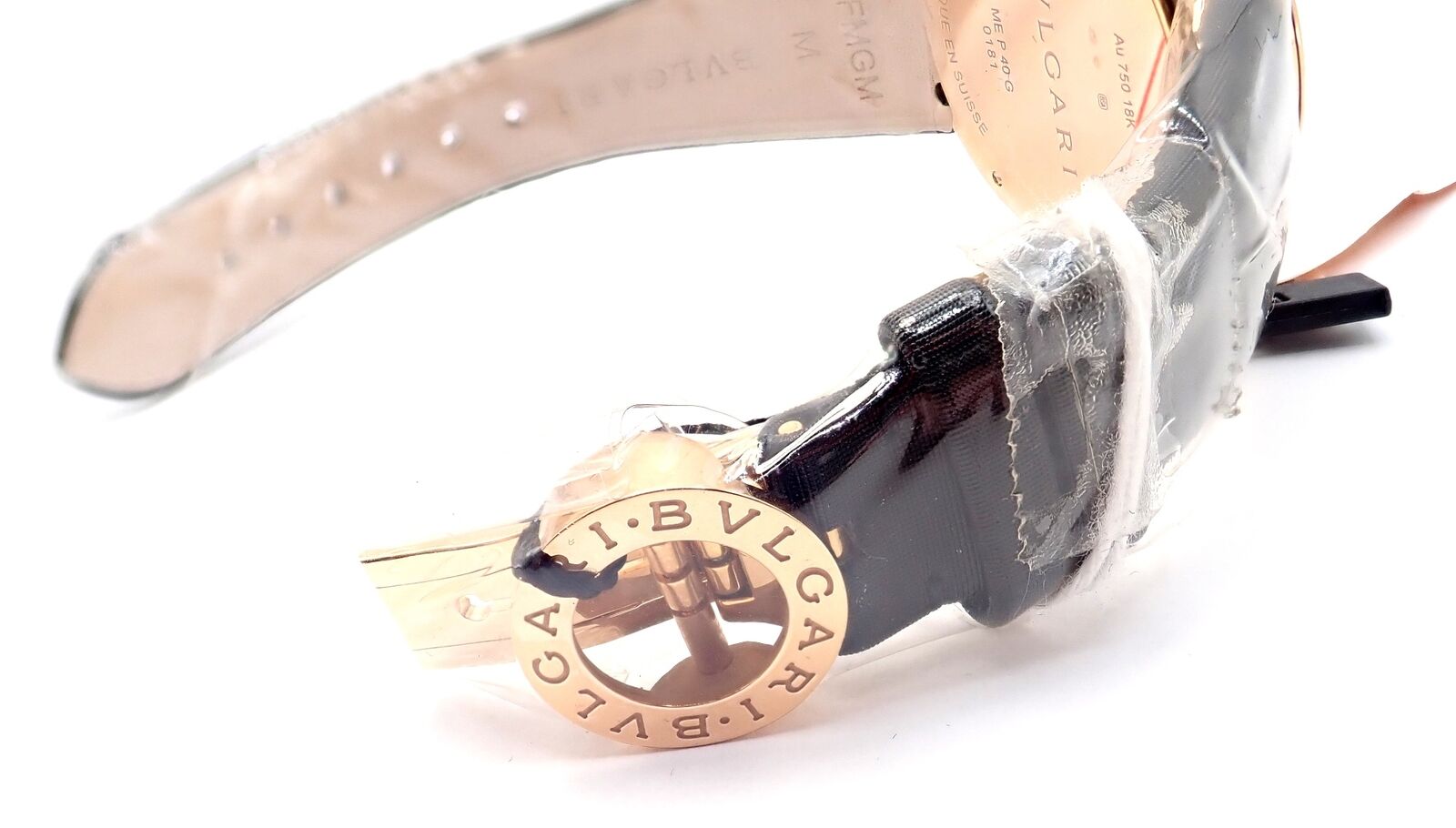 Bulgari Mediterranian Eden 18k Rose Gold Diamond Color Stone MOP Watch Box Paper | Fortrove