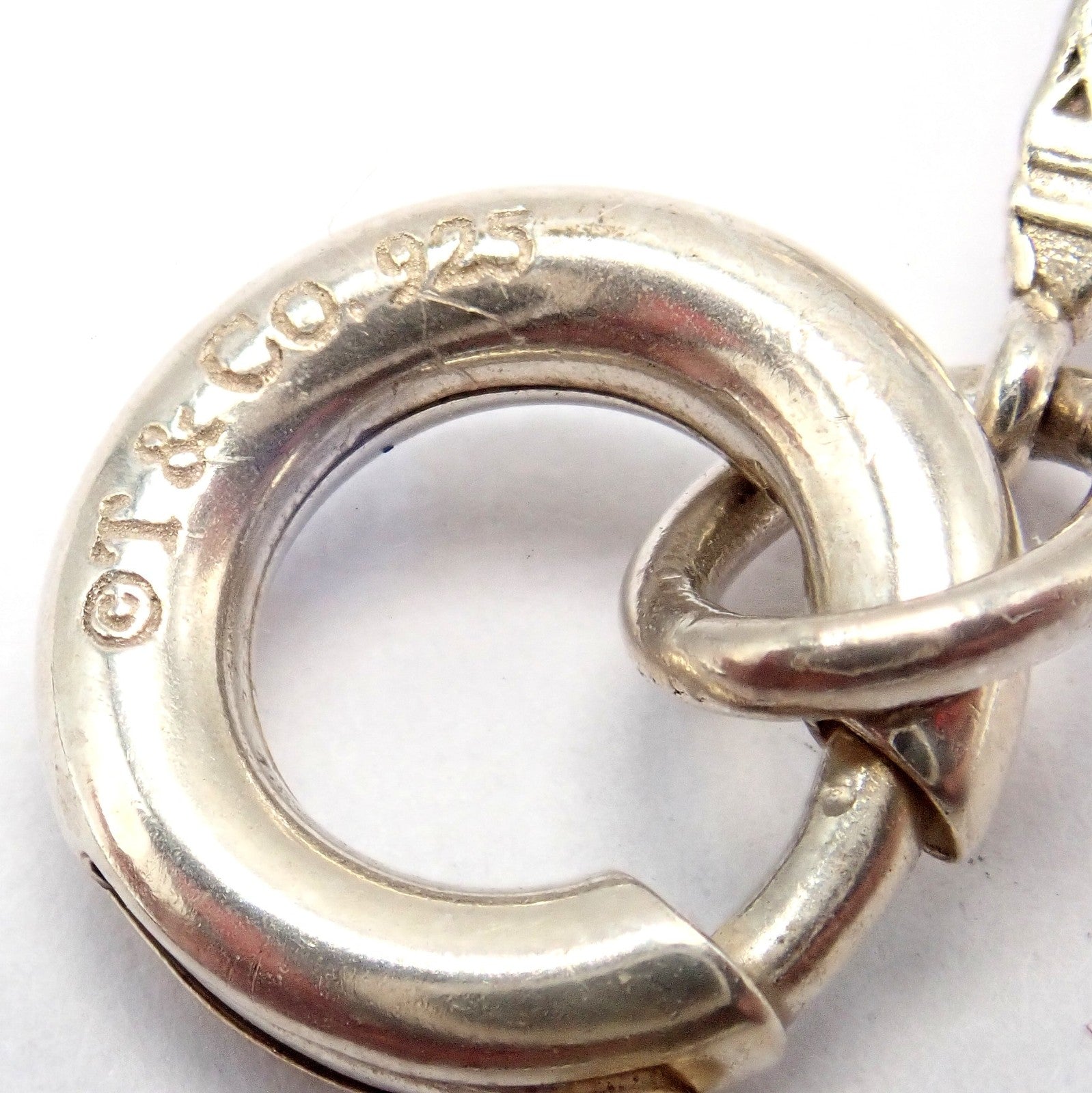 Tiffany & Co. Jewelry & Watches:Fine Jewelry:Bracelets & Charms Tiffany & Co. Silver Eiffel Tower Paris France Charm Pendant + Spring Ring Clasp