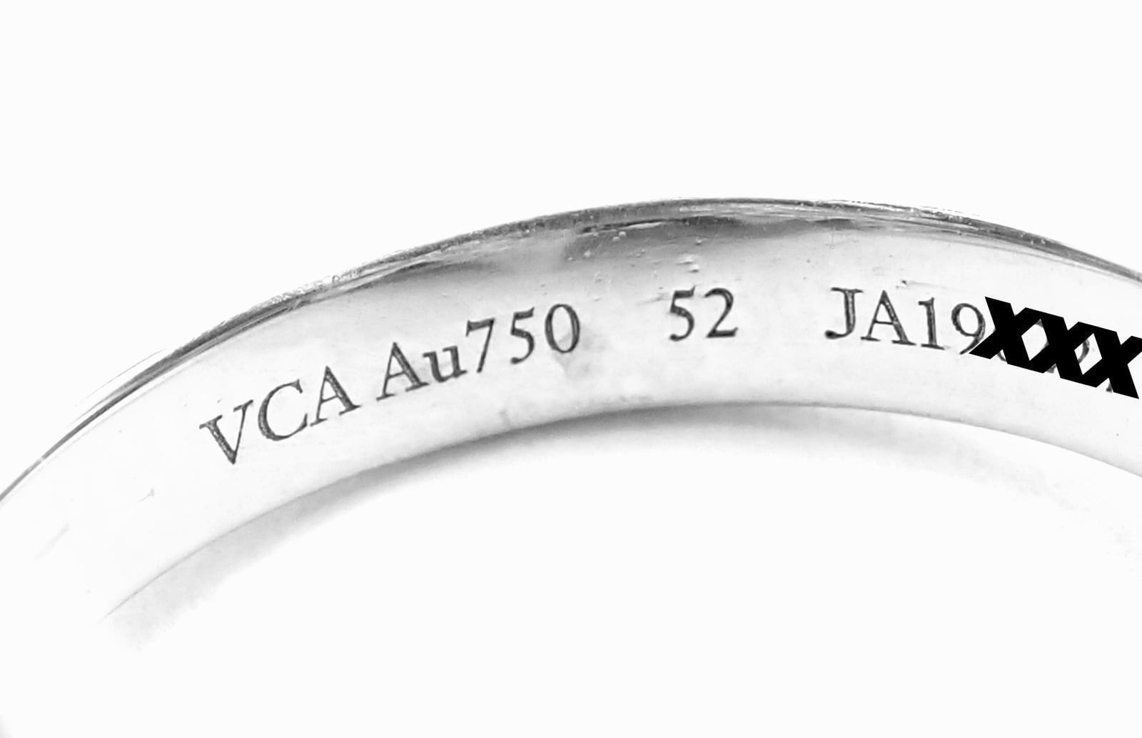 Cartier Jewelry & Watches:Fine Jewelry:Rings Van Cleef & Arpels 18k White Gold Diamond Two Butterfly Between Finger Ring