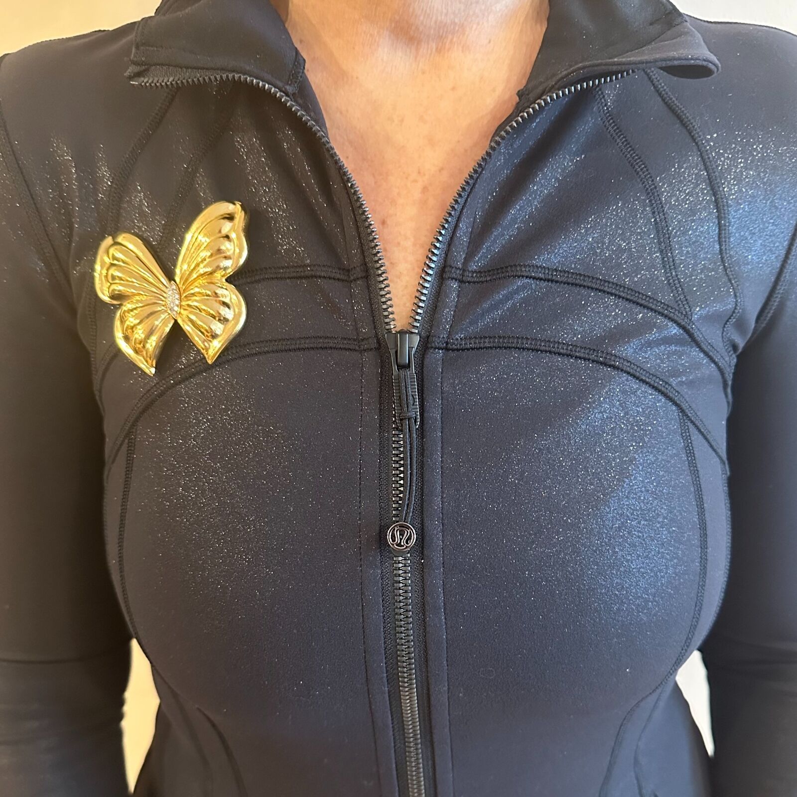 Authentic! Van Cleef & Arpels 18k Yellow Gold Extra Large Butterfly Pin Brooch | Fortrove