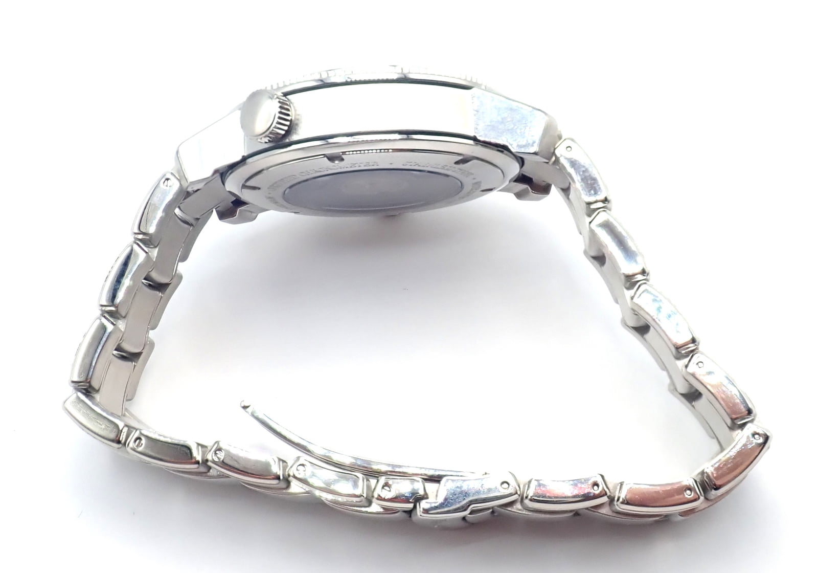Tiffany & Co Jewelry & Watches:Watches, Parts & Accessories:Watches:Wristwatches Authentic! Tiffany & Co Mark T-57 Stainless Steel Chronograph Automatic Watch