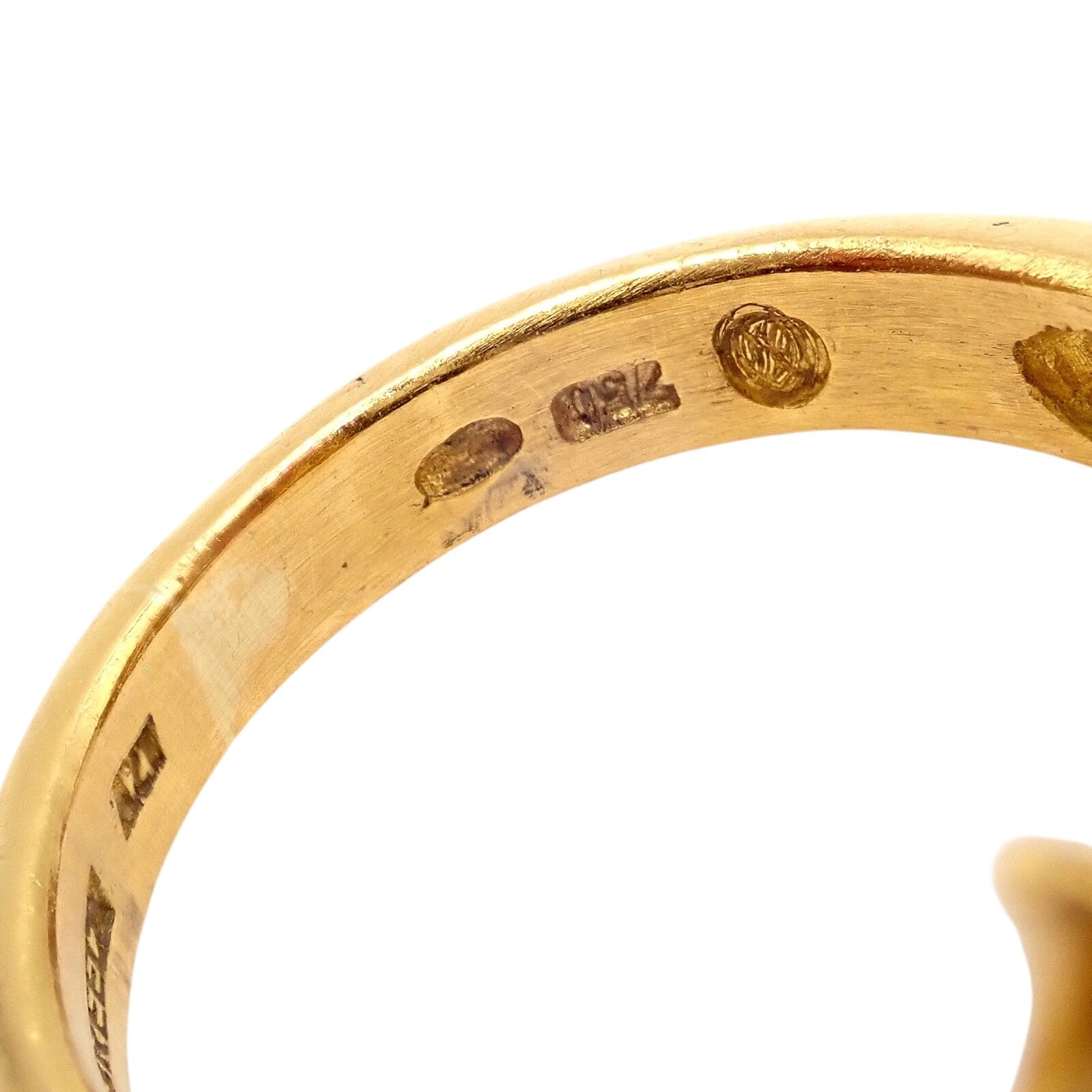 Authentic! Ilias Lalaounis Greece 18k Yellow Gold Onyx Ring | Fortrove
