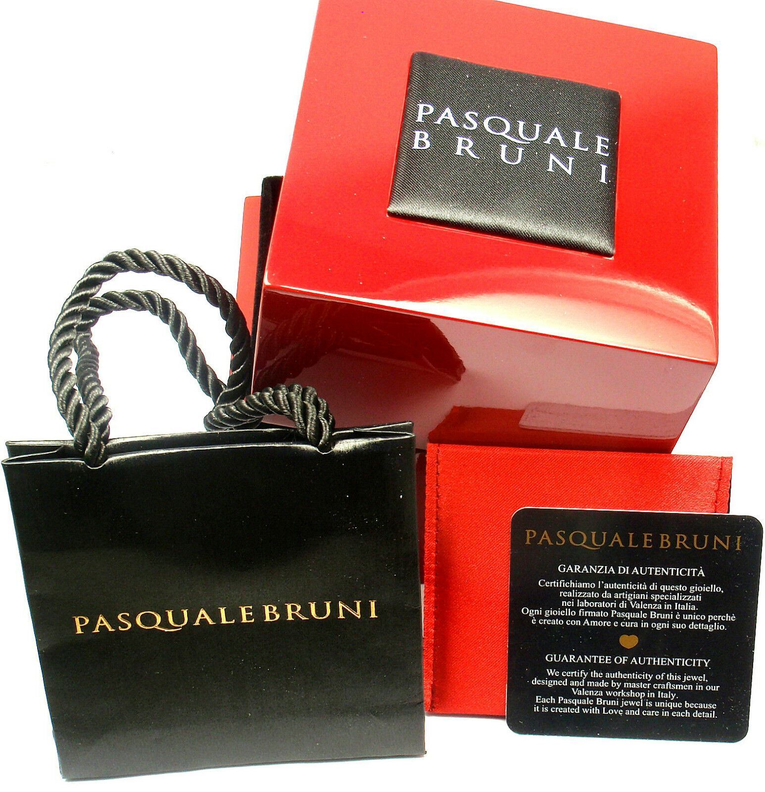 Pasquale Bruni Jewelry & Watches:Fine Jewelry:Necklaces & Pendants New! Authentic Pasquale Bruni 18k White Gold Diamond Peridot Cross Necklace