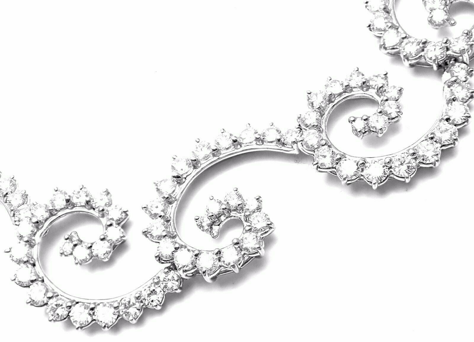 Angela Cummings Jewelry & Watches:Fine Jewelry:Necklaces & Pendants Rare! Authentic Angela Cummings Platinum 34ct Diamond Necklace 1995