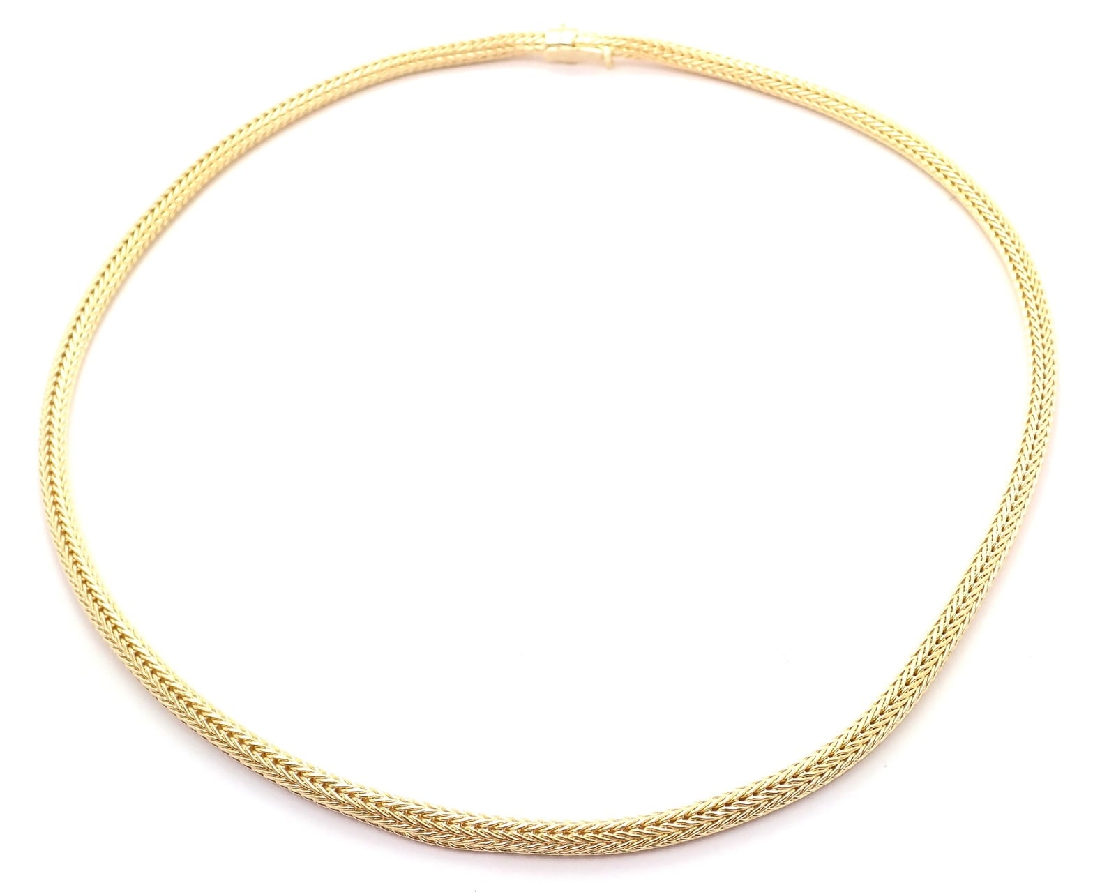 Tiffany & Co. Jewelry & Watches:Fine Jewelry:Necklaces & Pendants Authentic! Vintage Tiffany & Co 18k Yellow Gold Foxtail Link Chain Necklace