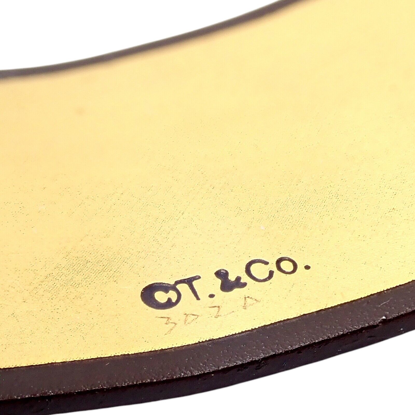 Rare! Vintage Tiffany & Co. Angela Cummings Black Iron 24k Gold Cuff Bracelet | Fortrove